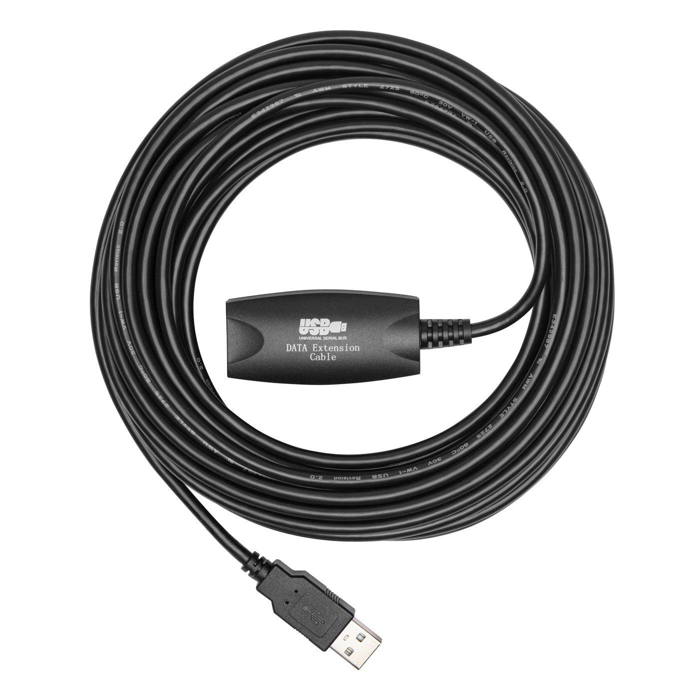 Luxorparts Aktiv USB-förlängningskabel 10 m