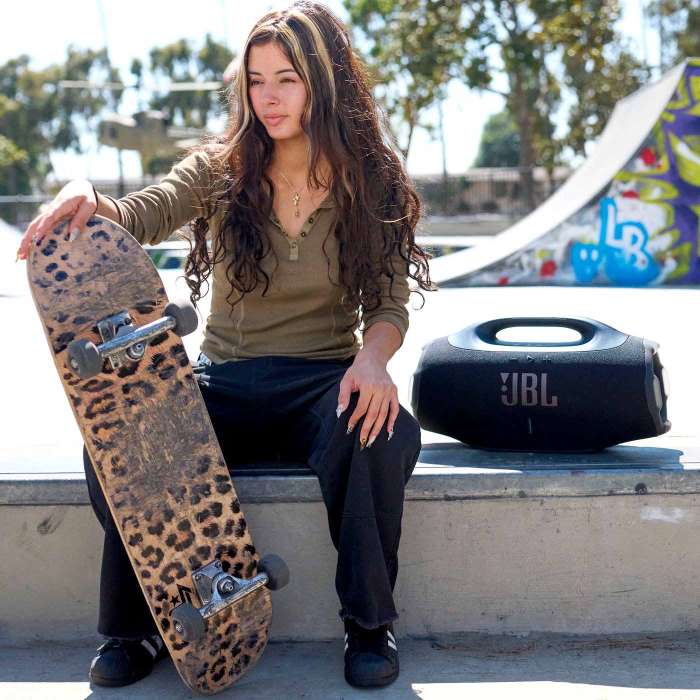 JBL Boombox 4 Trådløs portabel høyttaler Svart