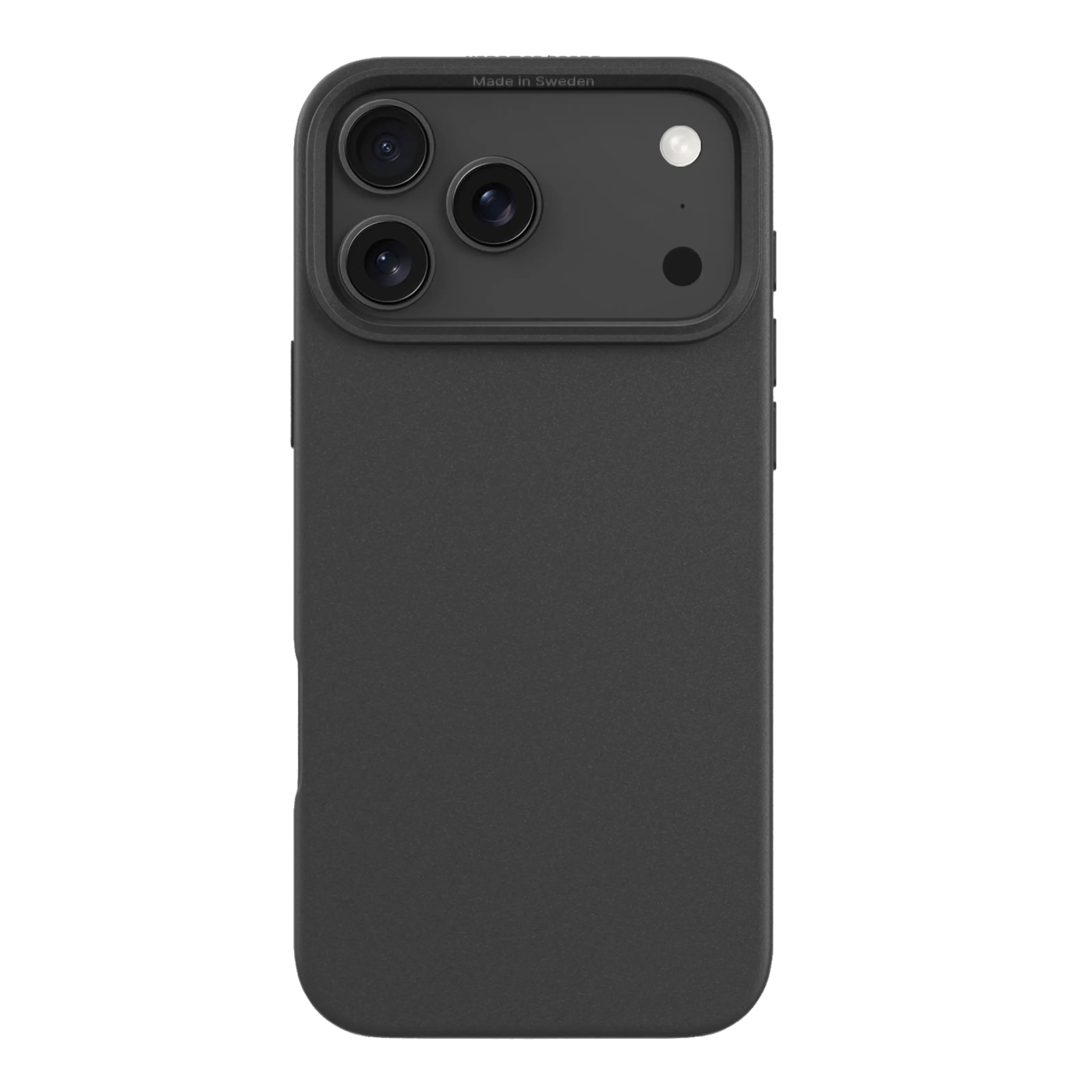 agood company Plantebasert mobildeksel for iPhone 17 Pro Max / 18 Pro Max Svart