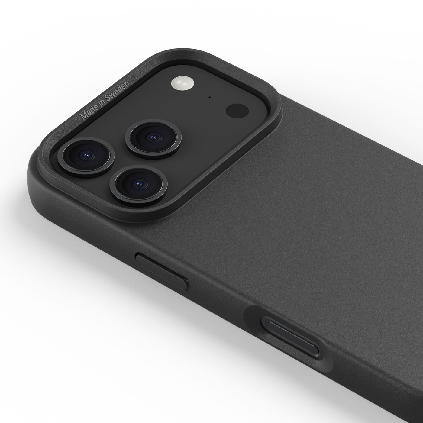 agood company Plantebasert mobildeksel for iPhone 17 Pro Max Svart