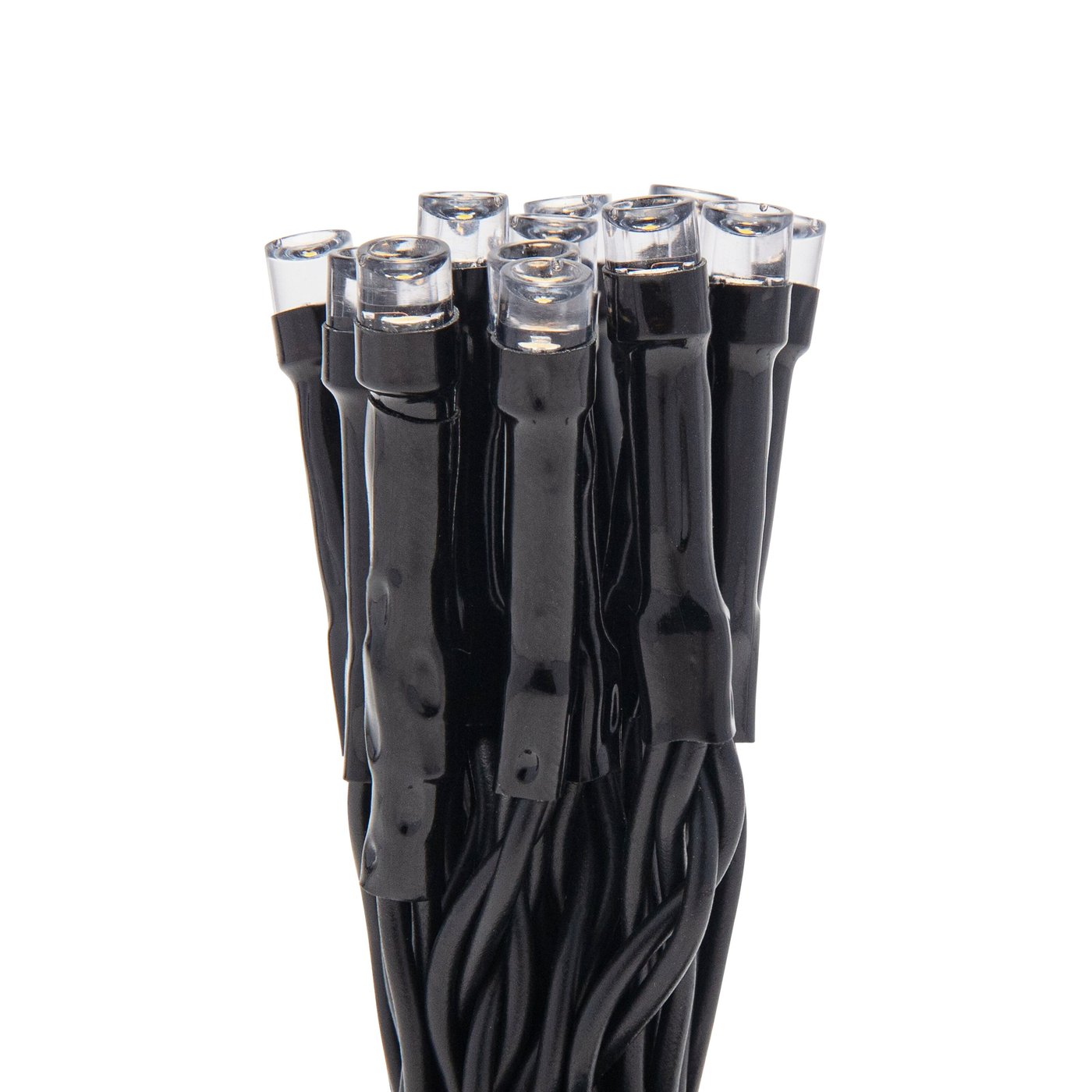 Lyslenke Istapp 360 LED 10,65 m (svart)