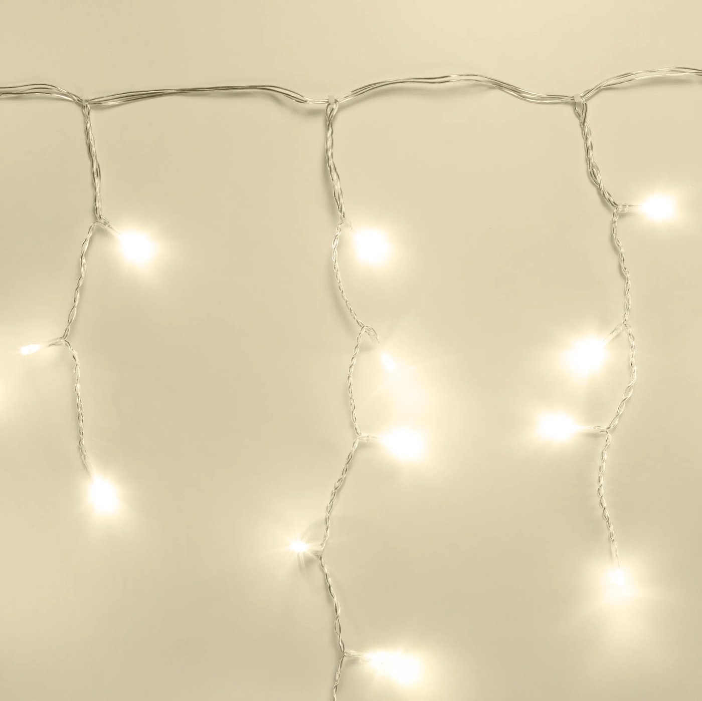 Lyslenke Istapp 360 LED 10,65 m (klar)