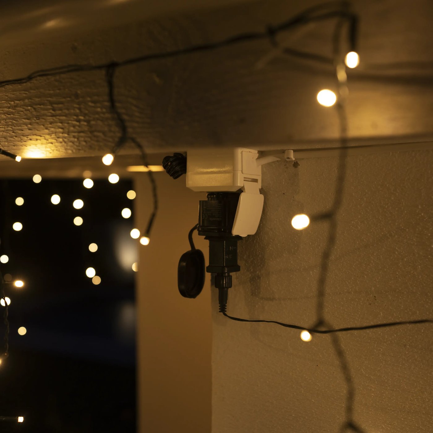 Lyslenke Istapp 360 LED 10,65 m (klar)