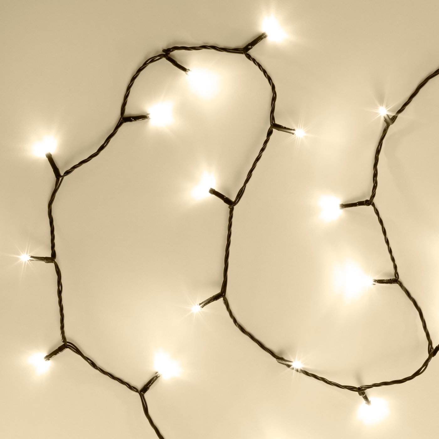 Ljusslinga 240 LED 18 m (svart)
