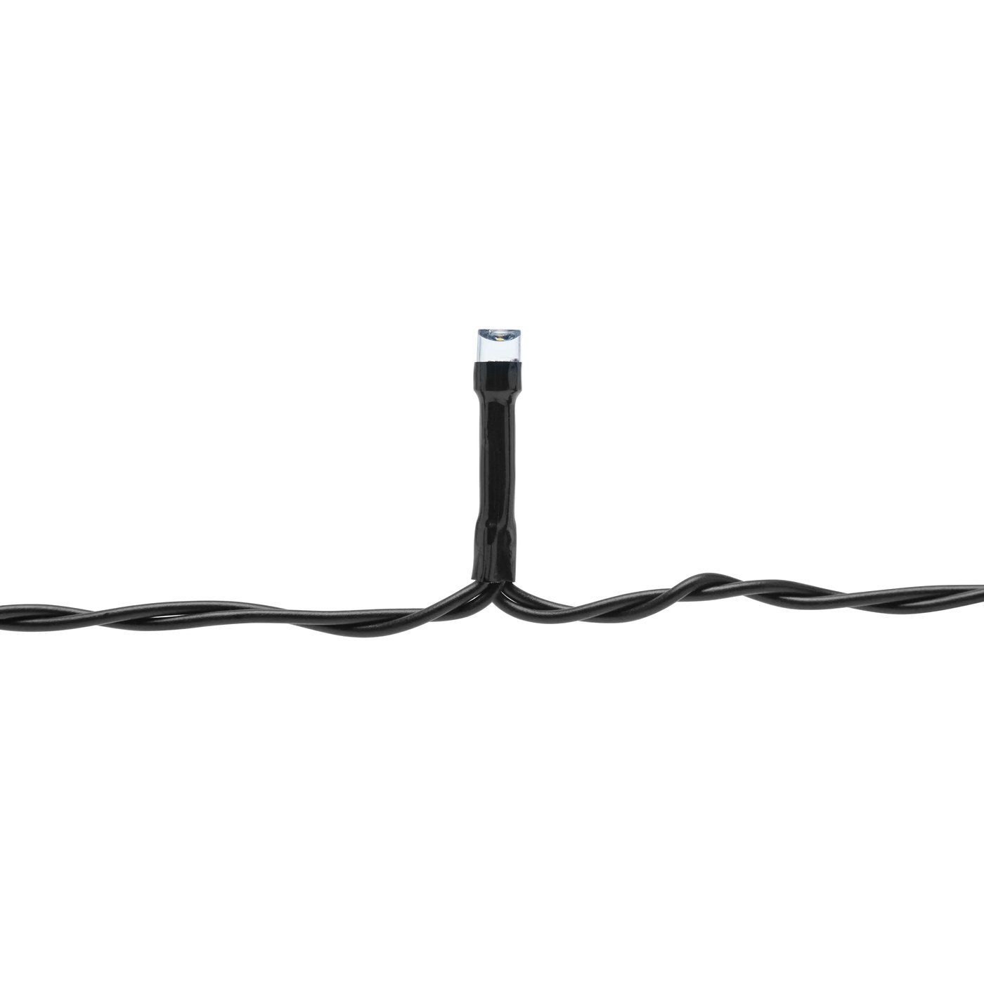 Lyslenke 240 LED 18 m (svart)