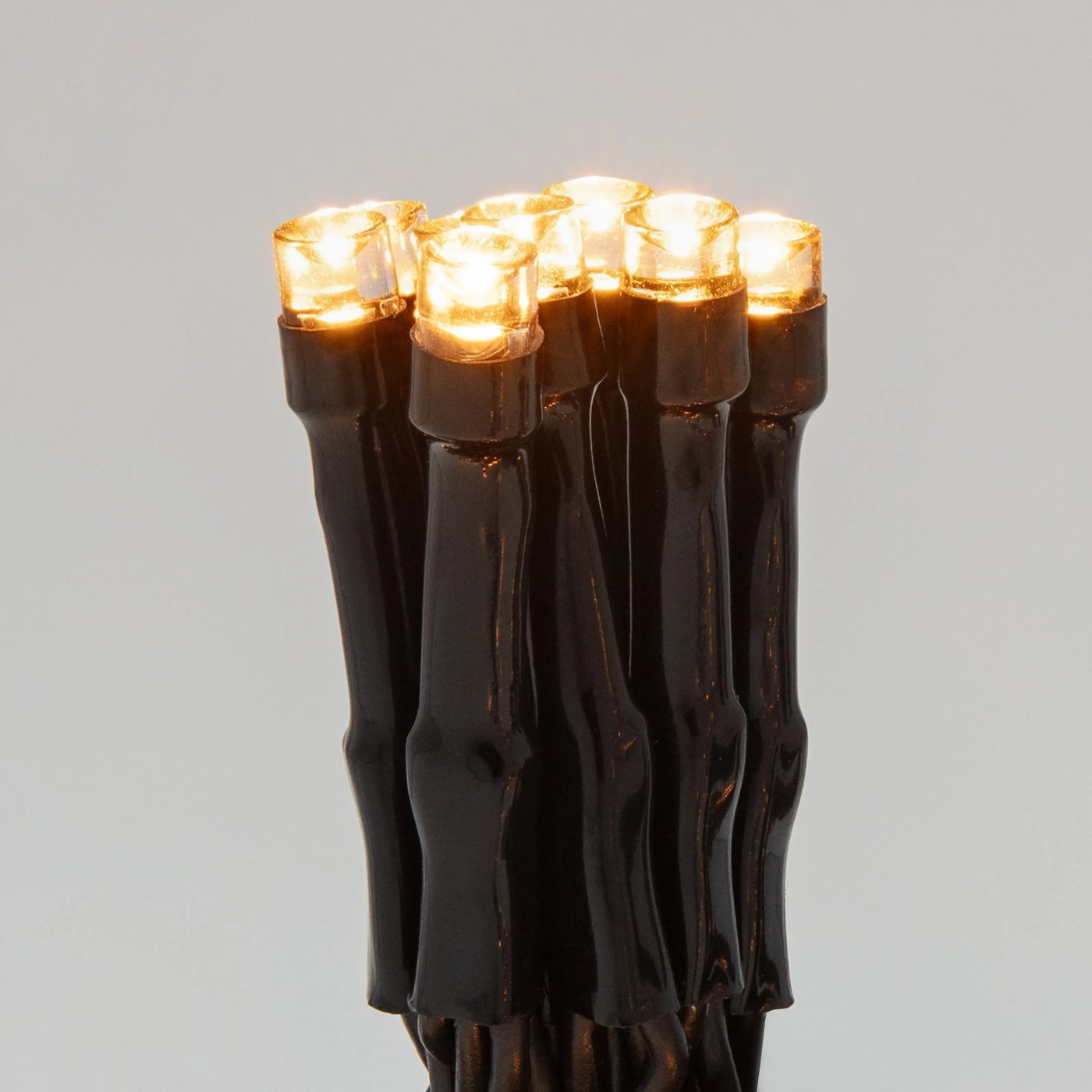 Lyslenke 240 LED 18 m (svart)