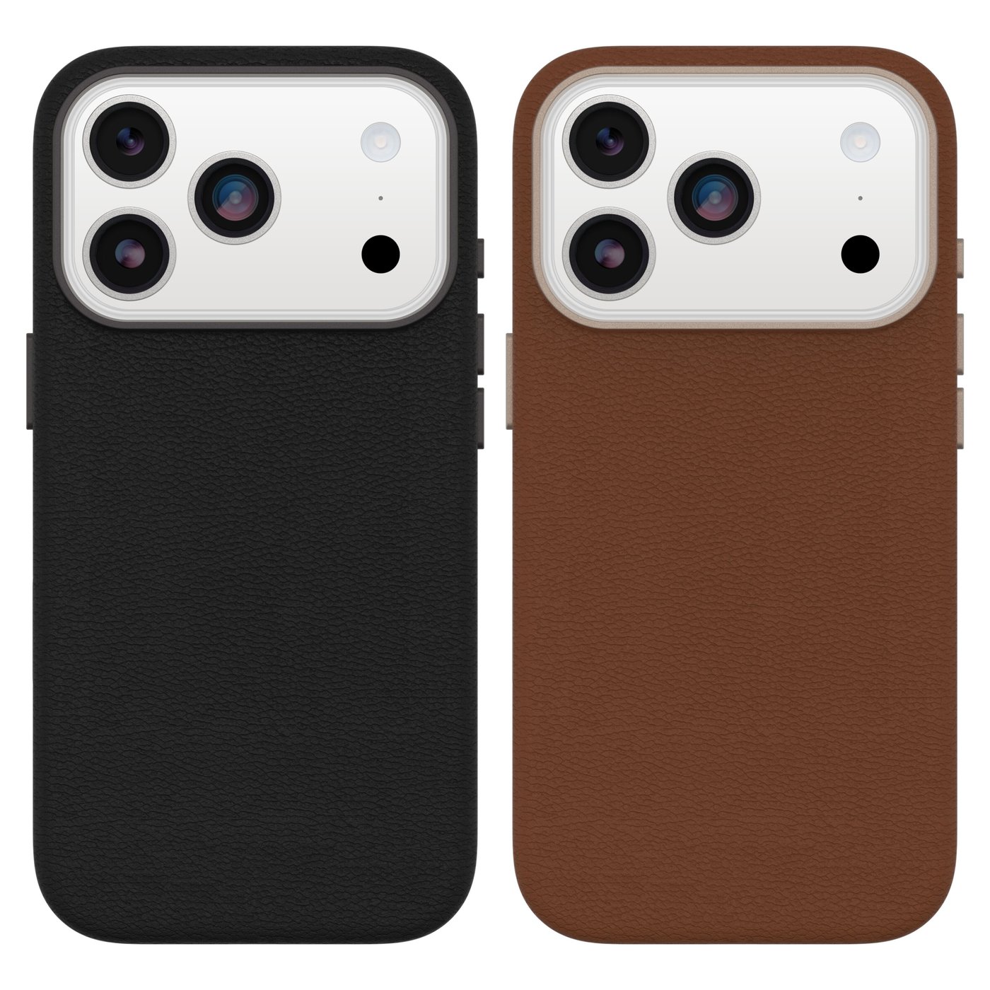 Otterbox Symmetry Cactus Leather Magsafe för iPhone 17 Pro Brun