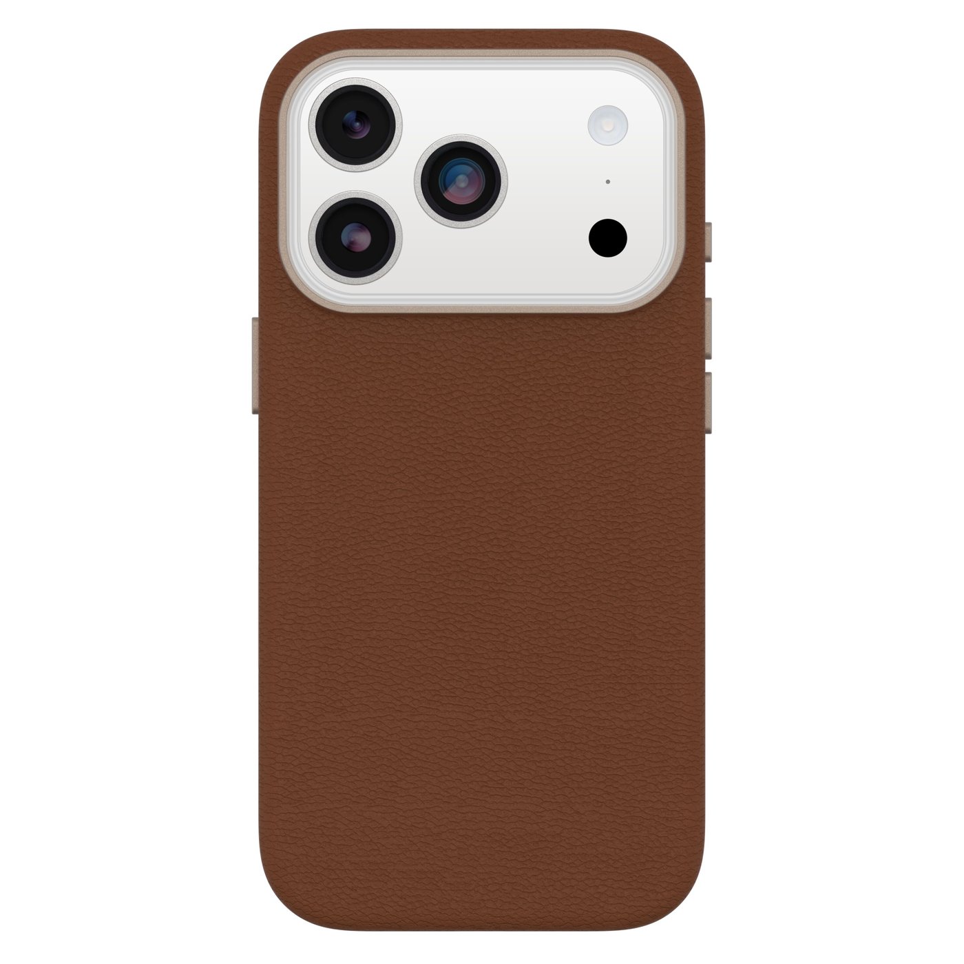 Otterbox Symmetry Cactus Leather Magsafe för iPhone 17 Pro Brun