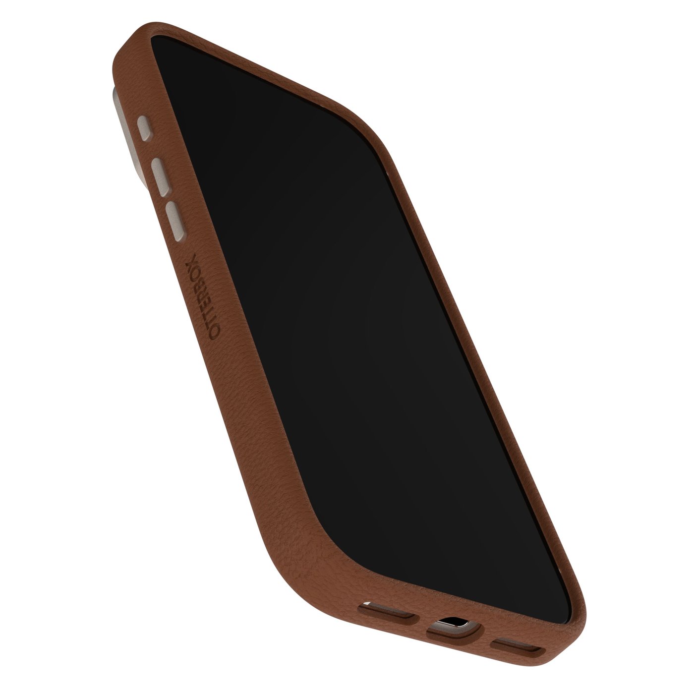 Otterbox Symmetry Cactus Leather Magsafe för iPhone 17 Pro Brun