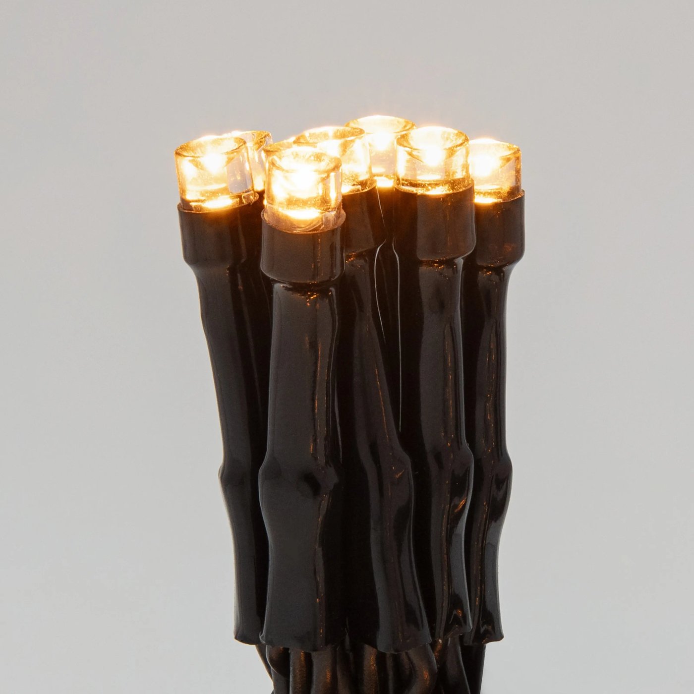 Lyslenke 2000 LED 40 m (svart)