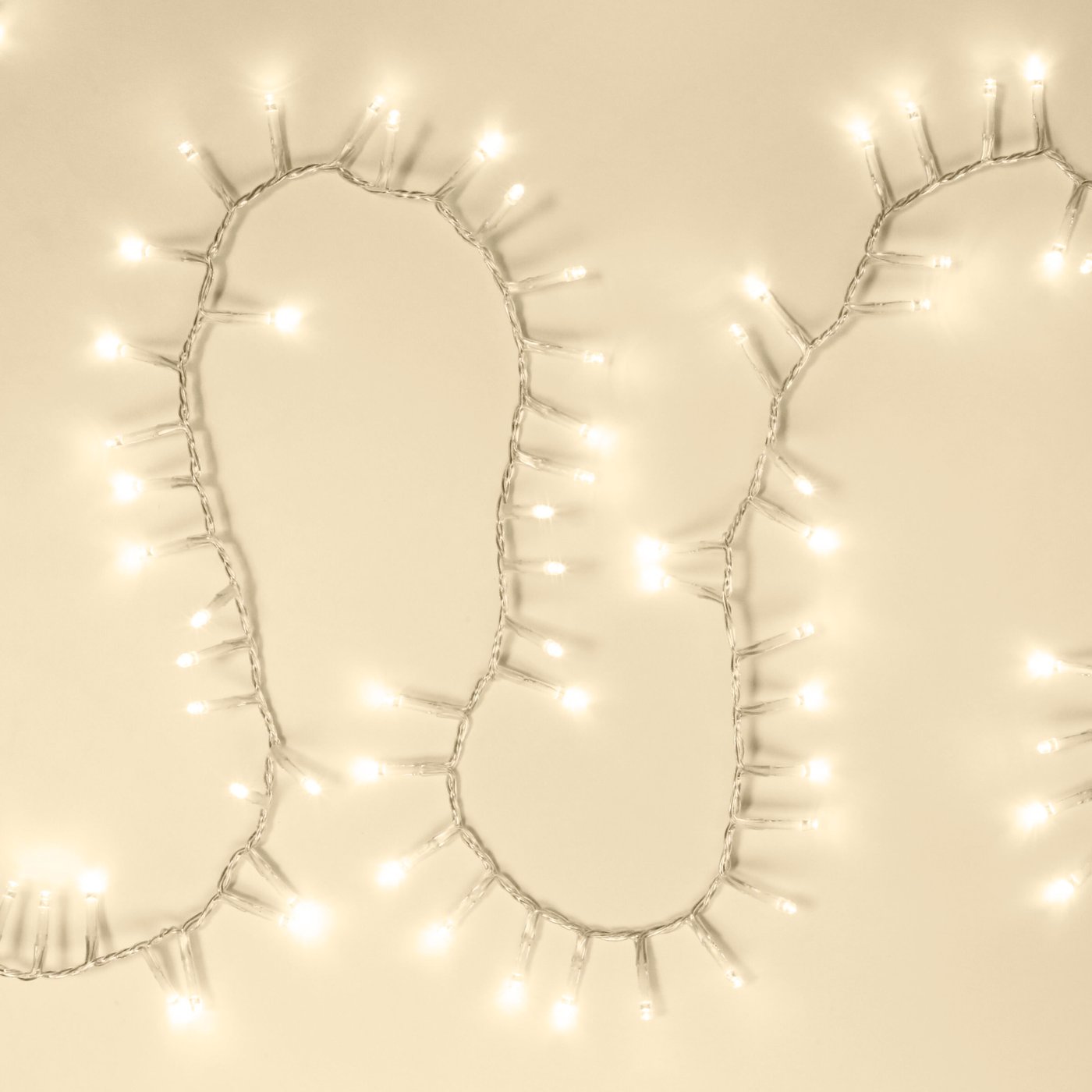 Ljusslinga 2000 LED 40 m (klar)