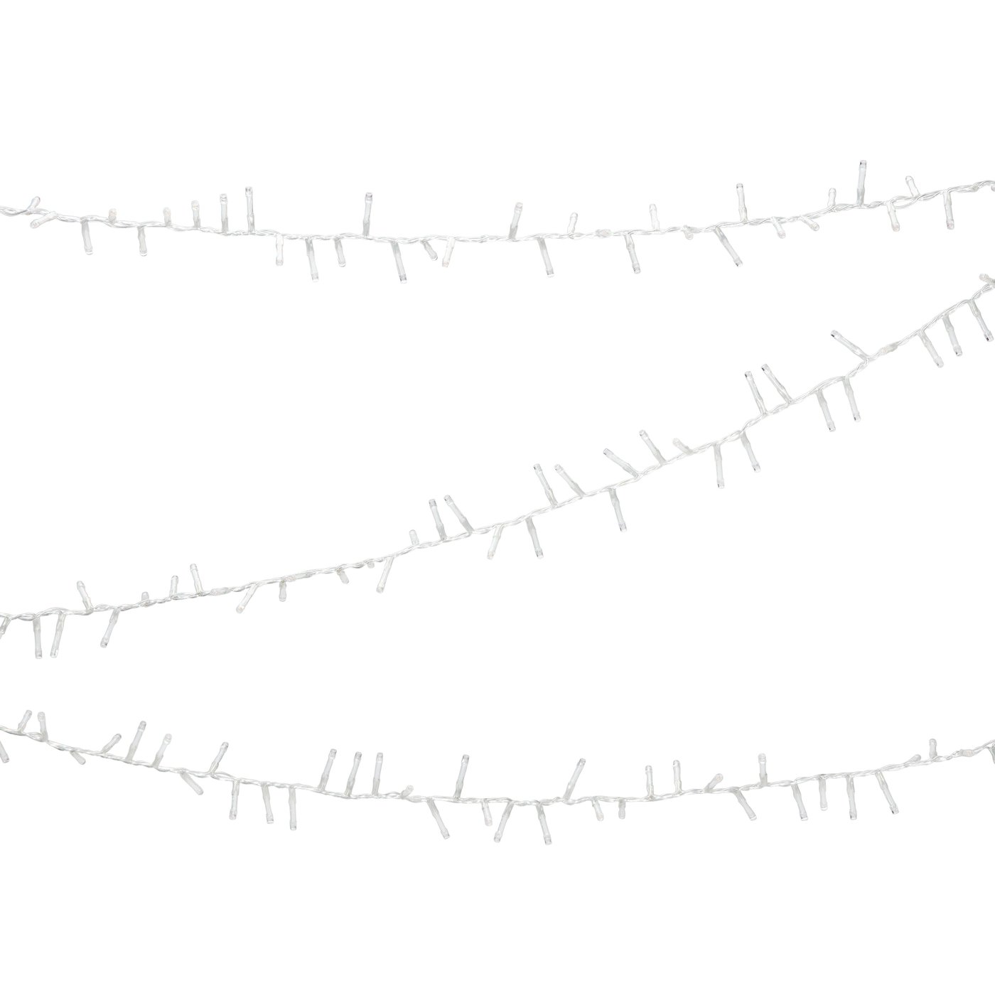Lyslenke 2000 LED 40 m (klar)