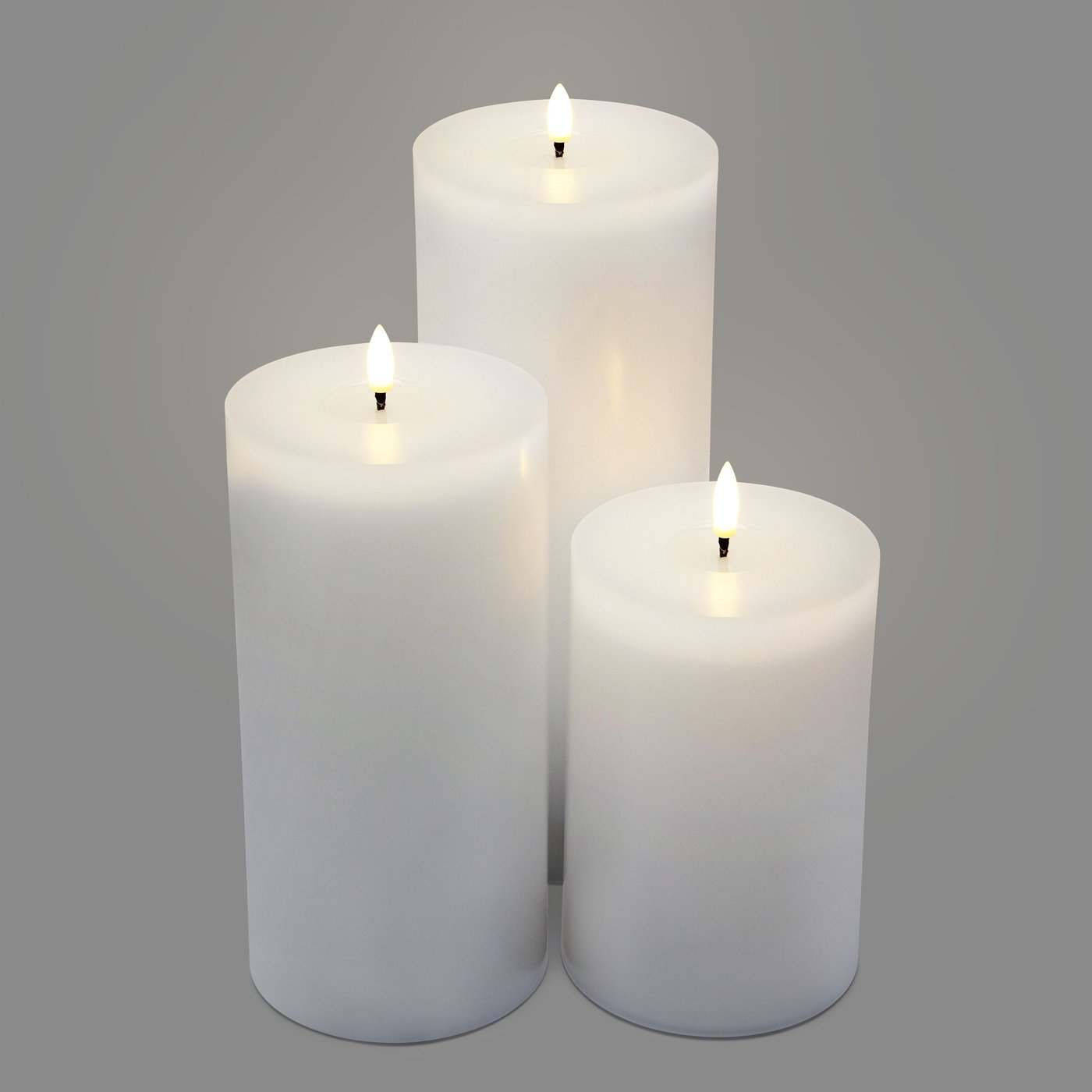 Blockljus LED 3-pack