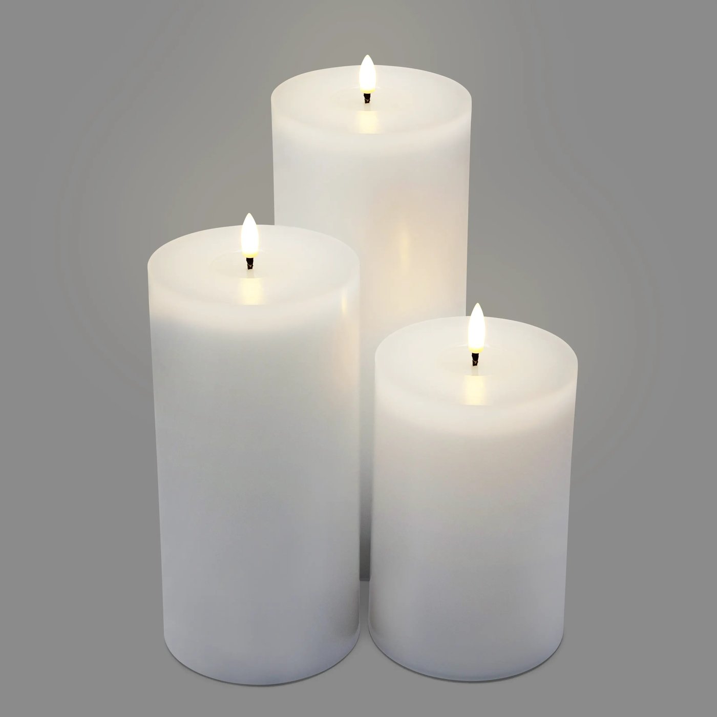 Blockljus LED 3-pack