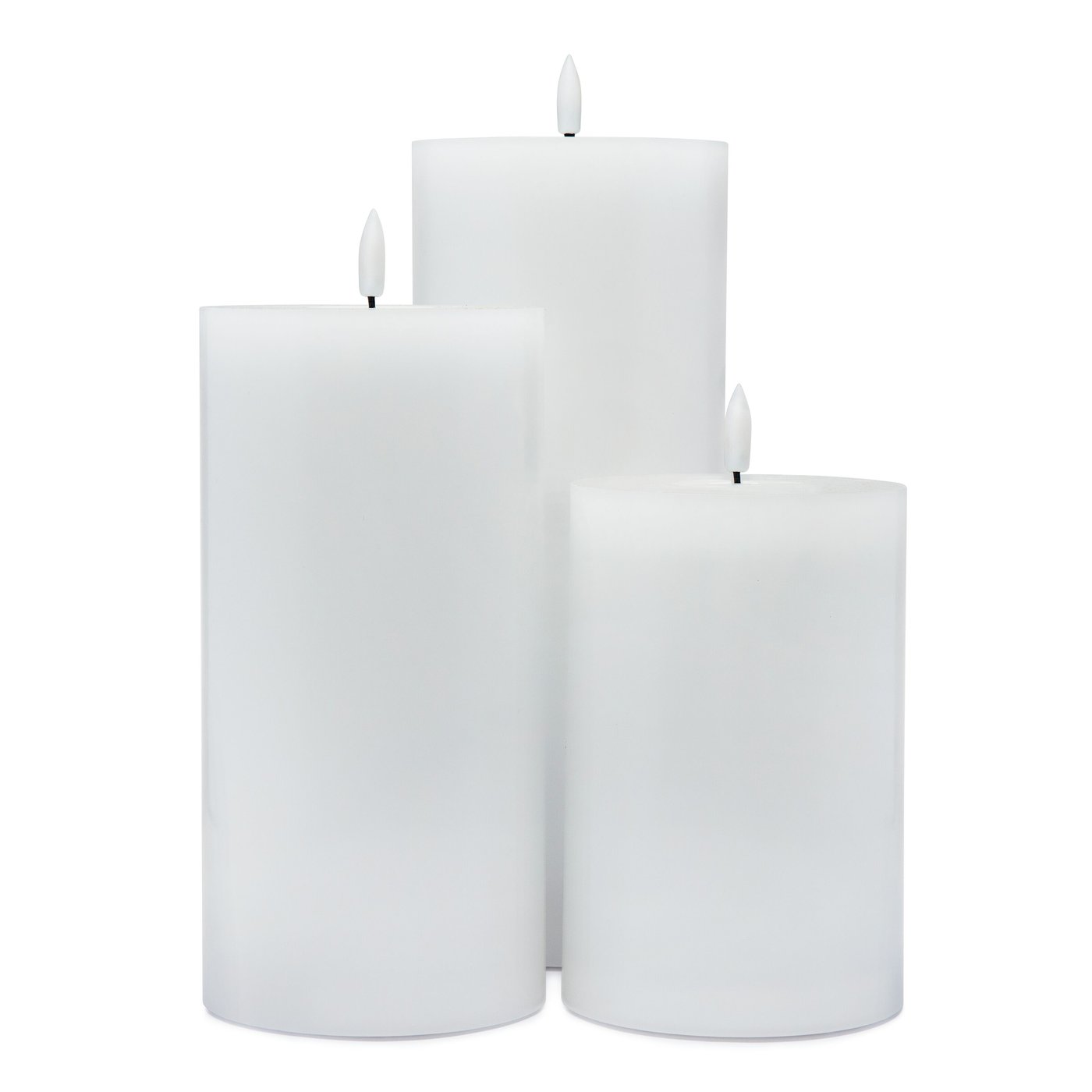 Blockljus LED 3-pack