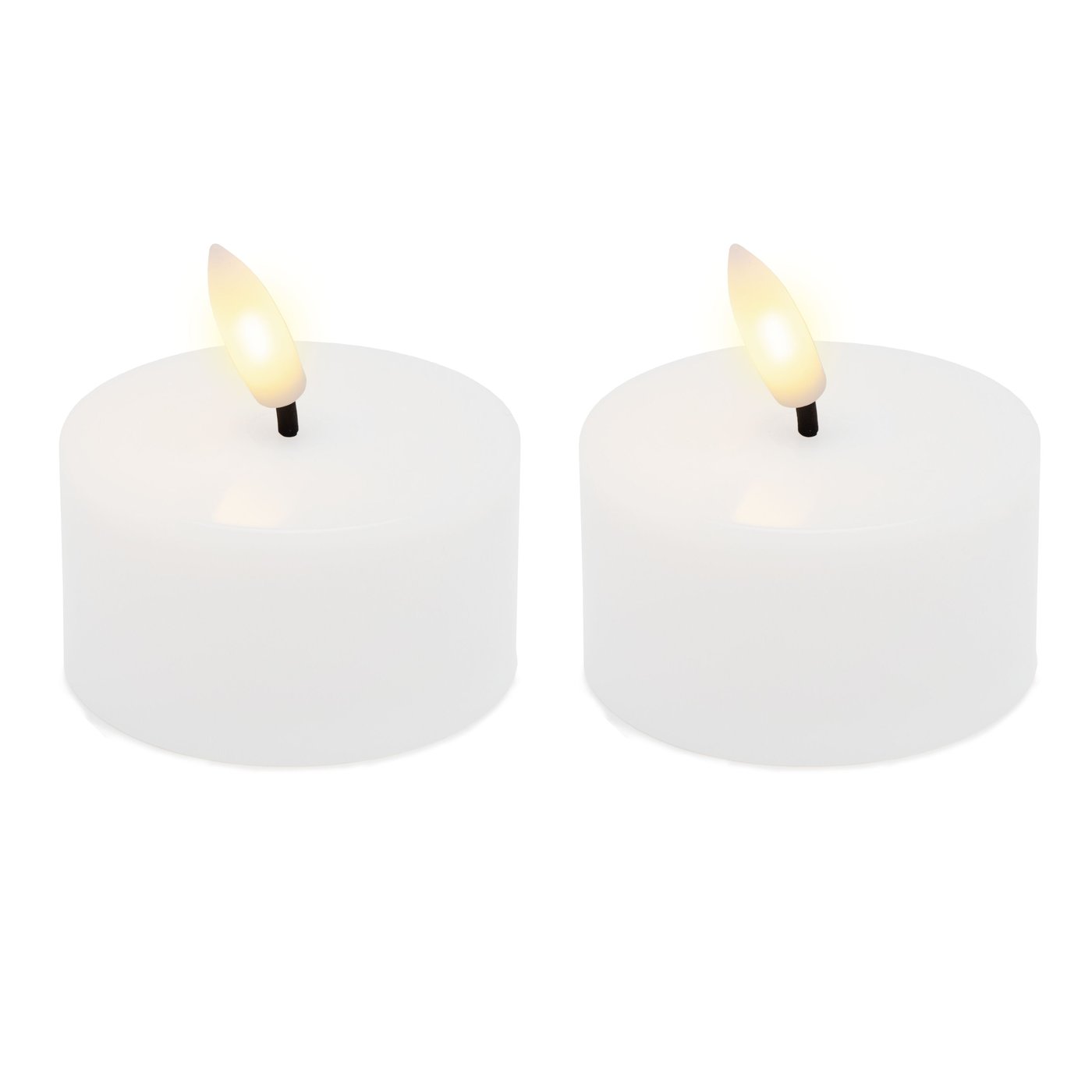 Värmeljus LED stora 2-pack