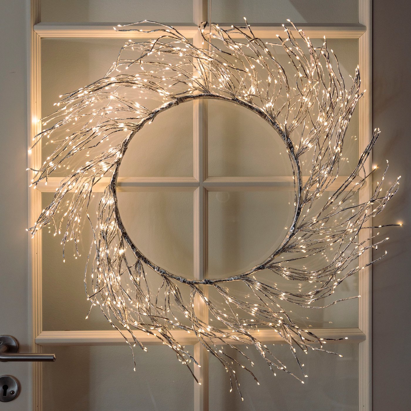 Ljuskrans Ring 936 LED Ø50 cm (silver)