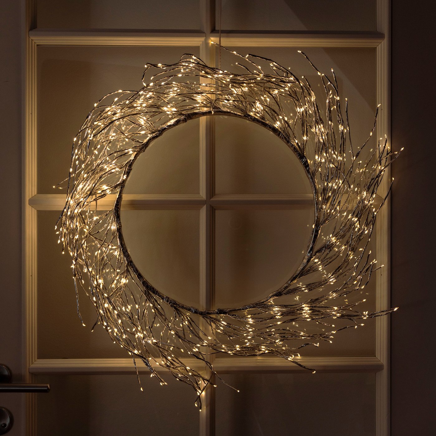 Ljuskrans Ring 936 LED Ø50 cm (silver)