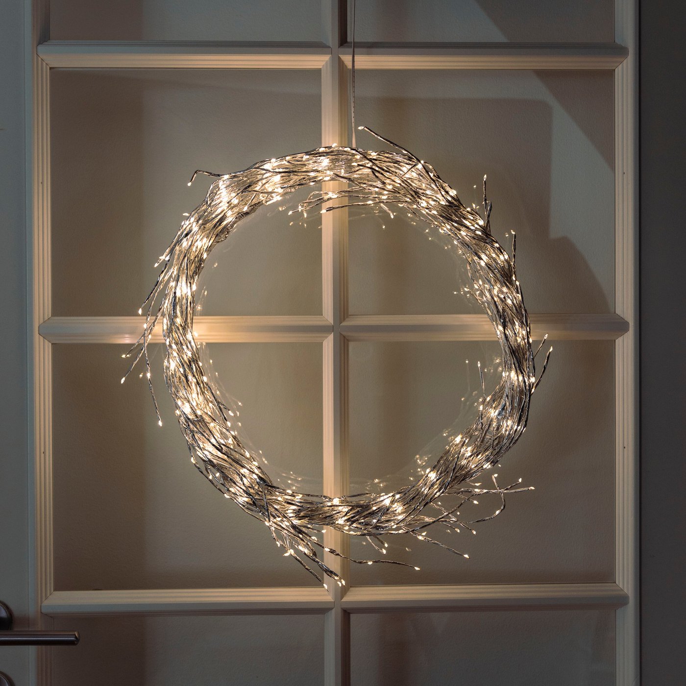 Ljuskrans Ring 936 LED Ø50 cm (silver)