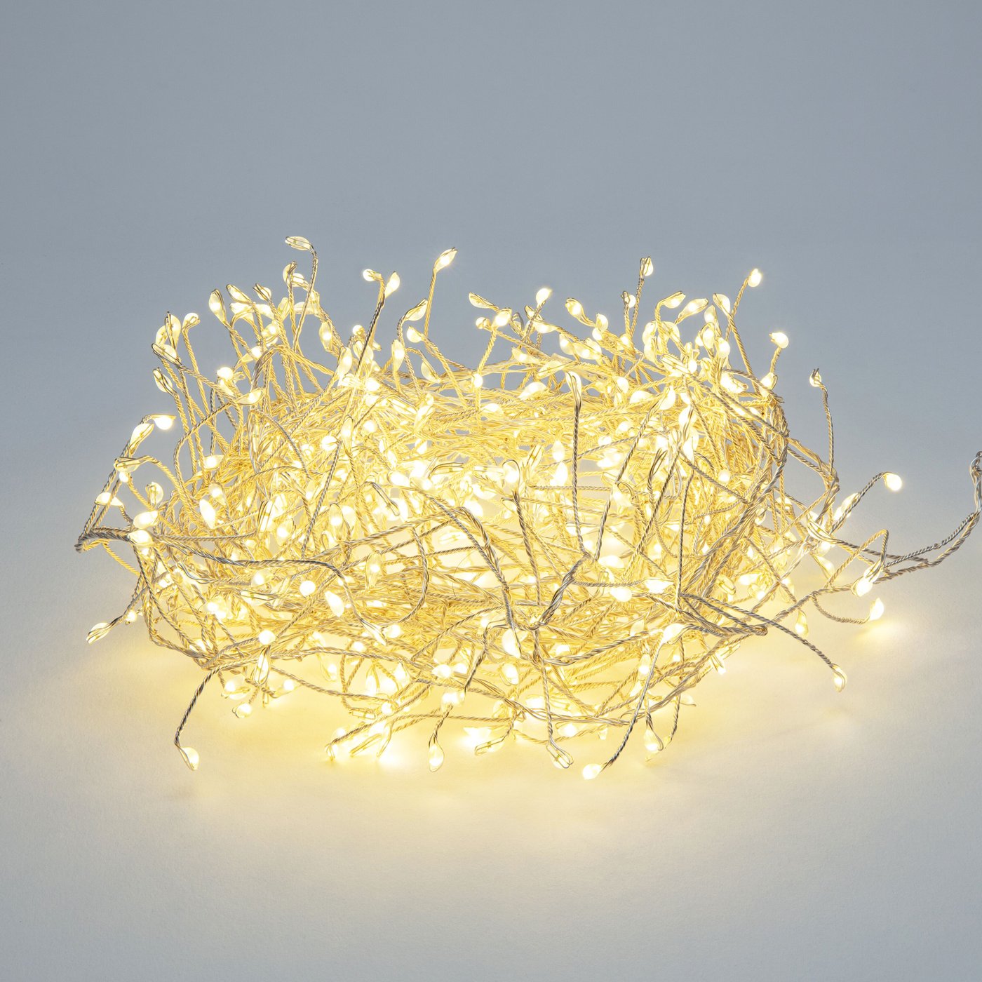 Lyslenke Klynge 460 LED 5 m (sølv)