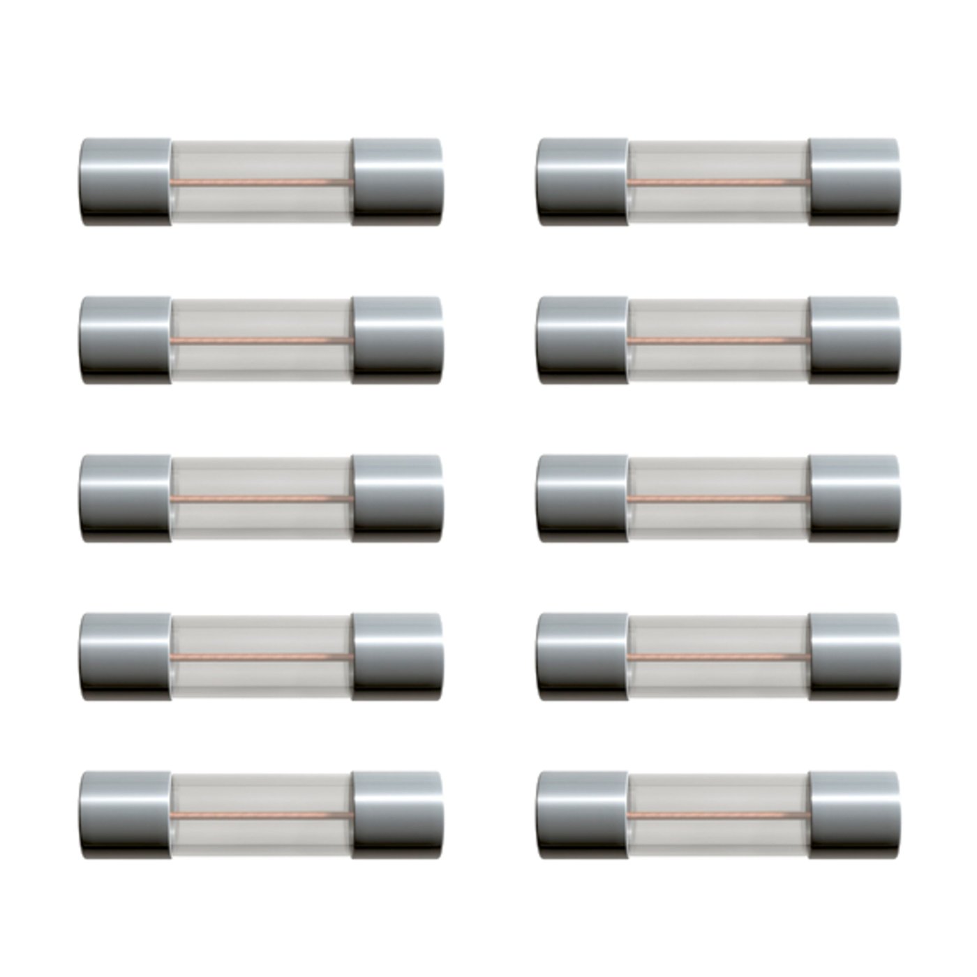 Glasrörssäkring 5x20 mm 3,15 A Trög (T) 10-pack