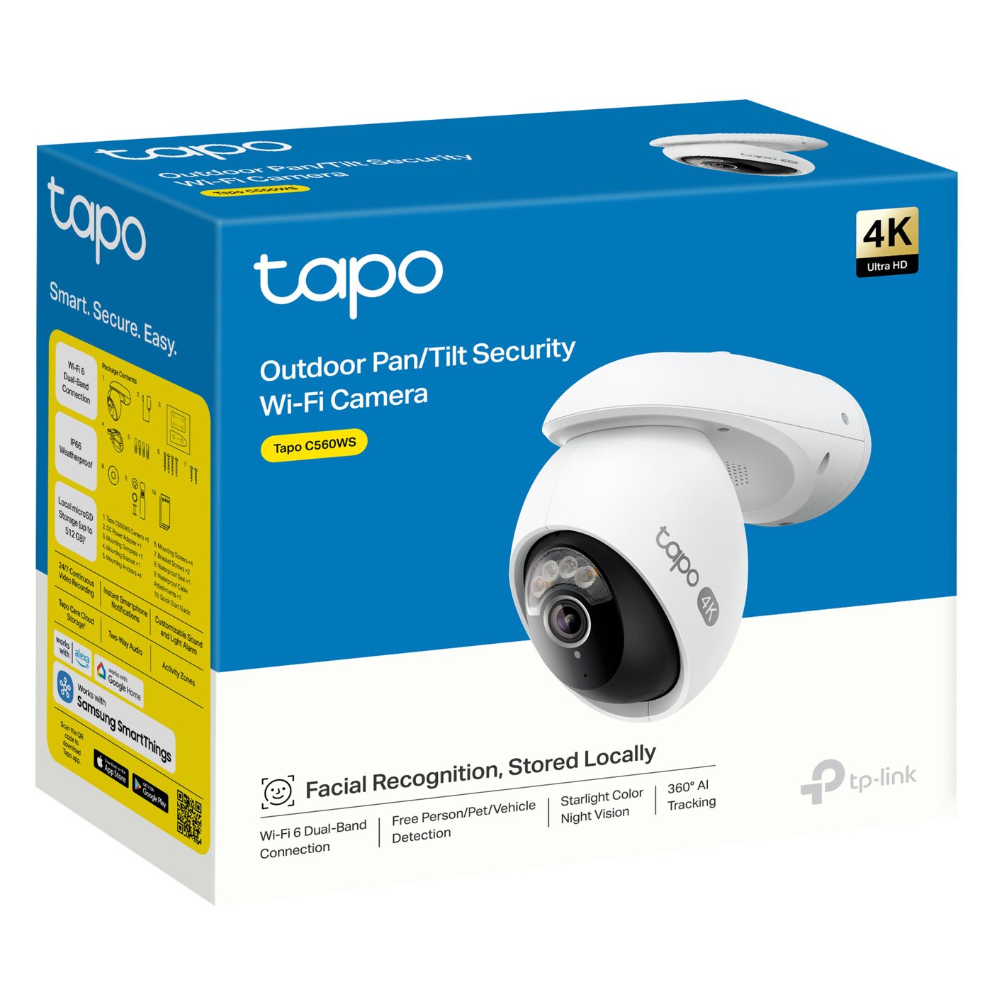 TP-link Tapo C560WS Trådløst overvåkingskamera