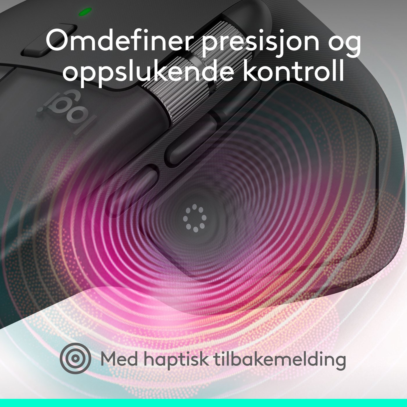 Logitech MX Master 4 Trådløs ergonomisk mus Graphite