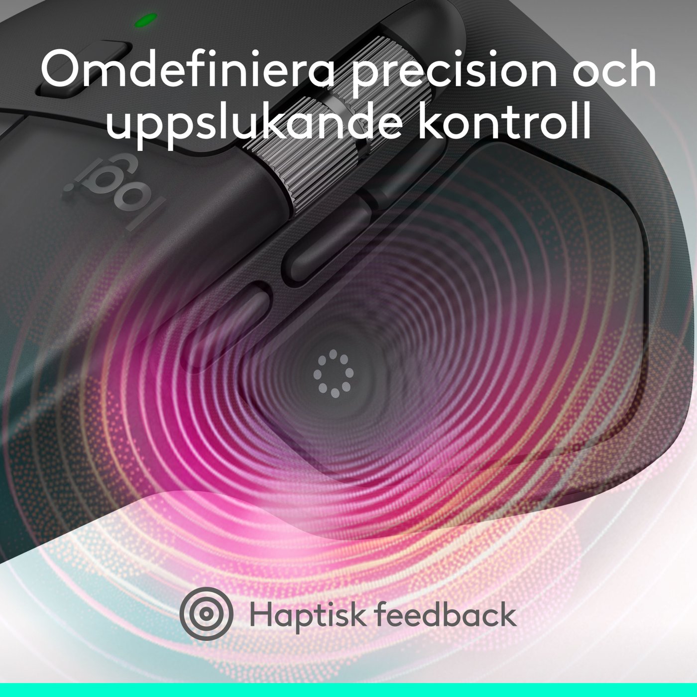Logitech MX Master 4 Trådlös ergonomisk datormus Graphite