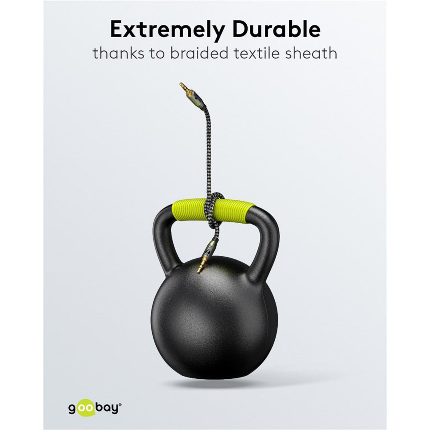 AUX-ljudkabel 3,5 mm 1 m