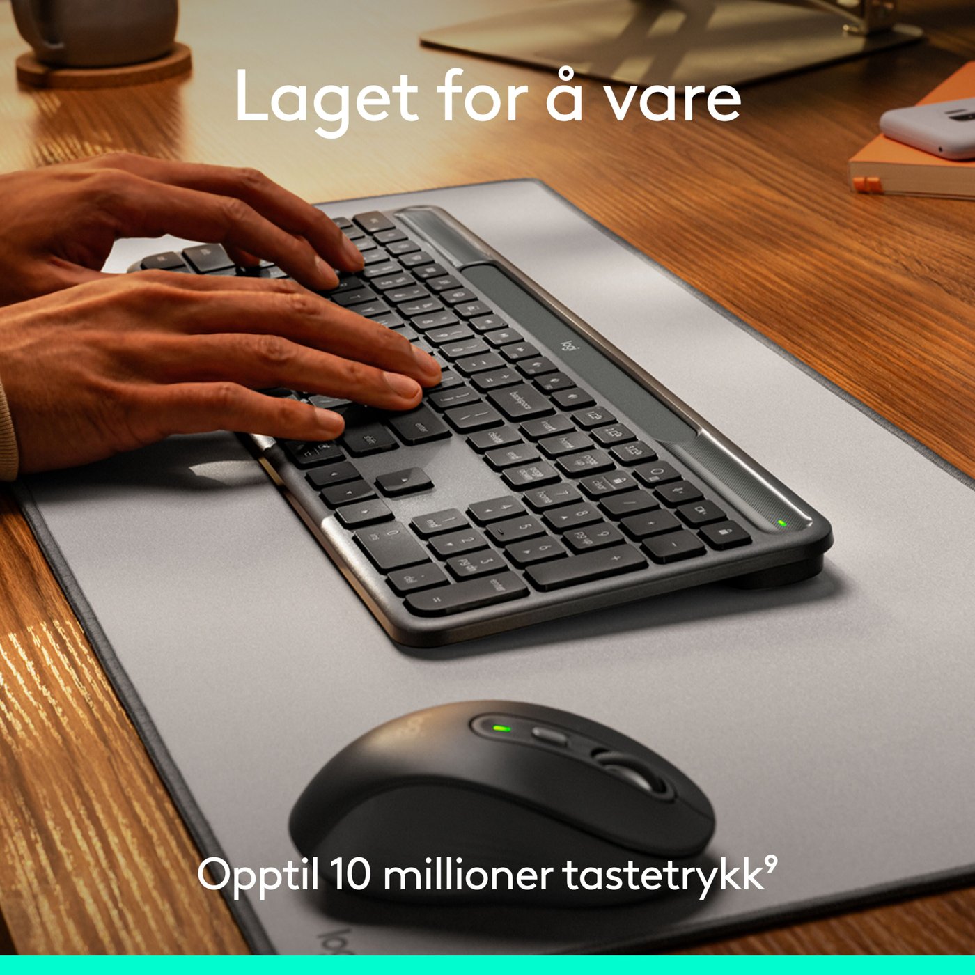 Logitech Signature Slim Solar+ Trådløst tastatur