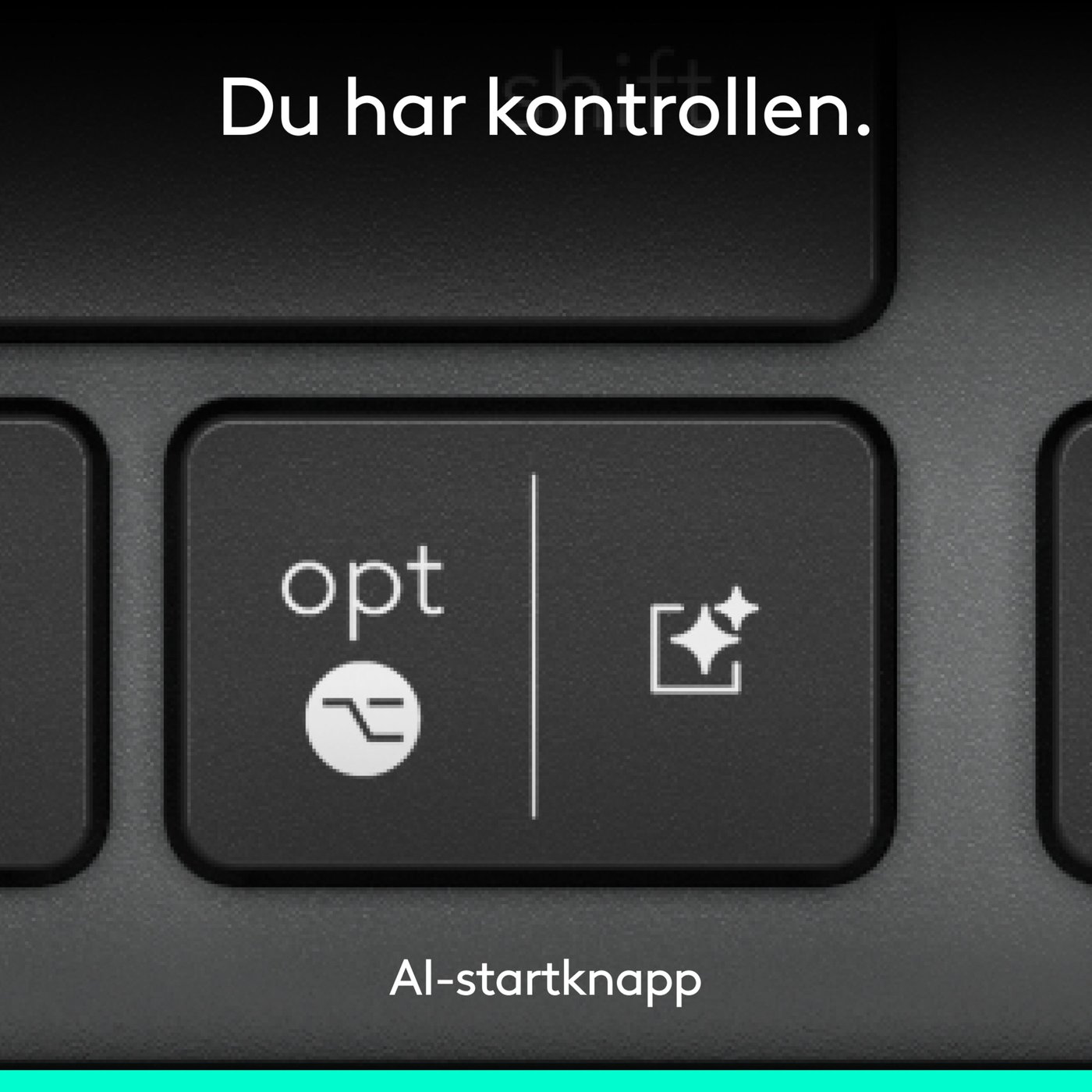 Logitech Signature Slim Solar+ Trådlöst tangentbord