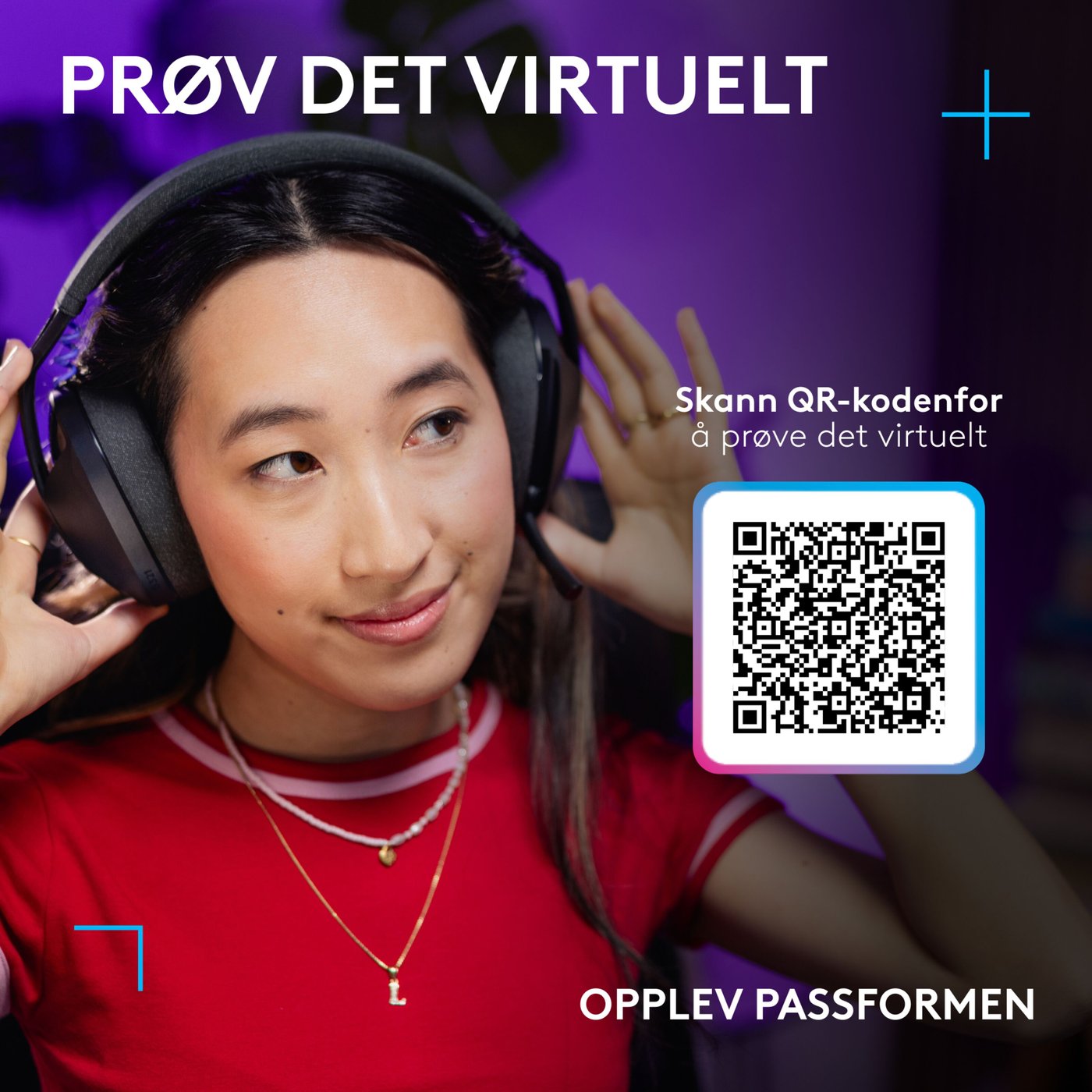 Logitech G321 Trådløst gamingheadset Svart