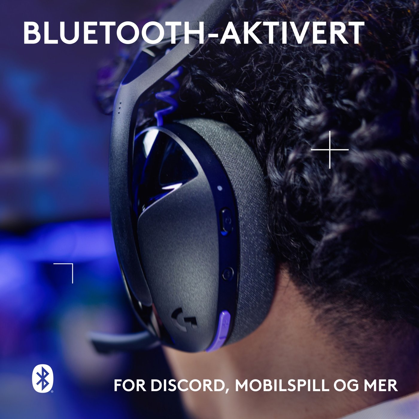 Logitech G321 Trådløst gamingheadset Svart