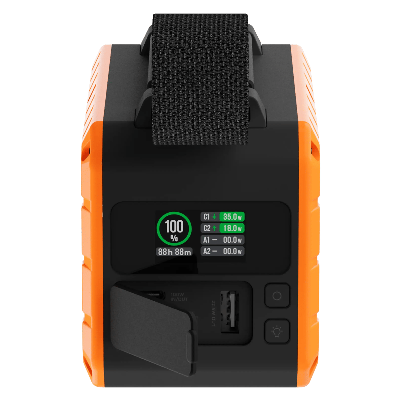 Xtorm Rugged XR204 Flashlight Powerbank 40000 mAh