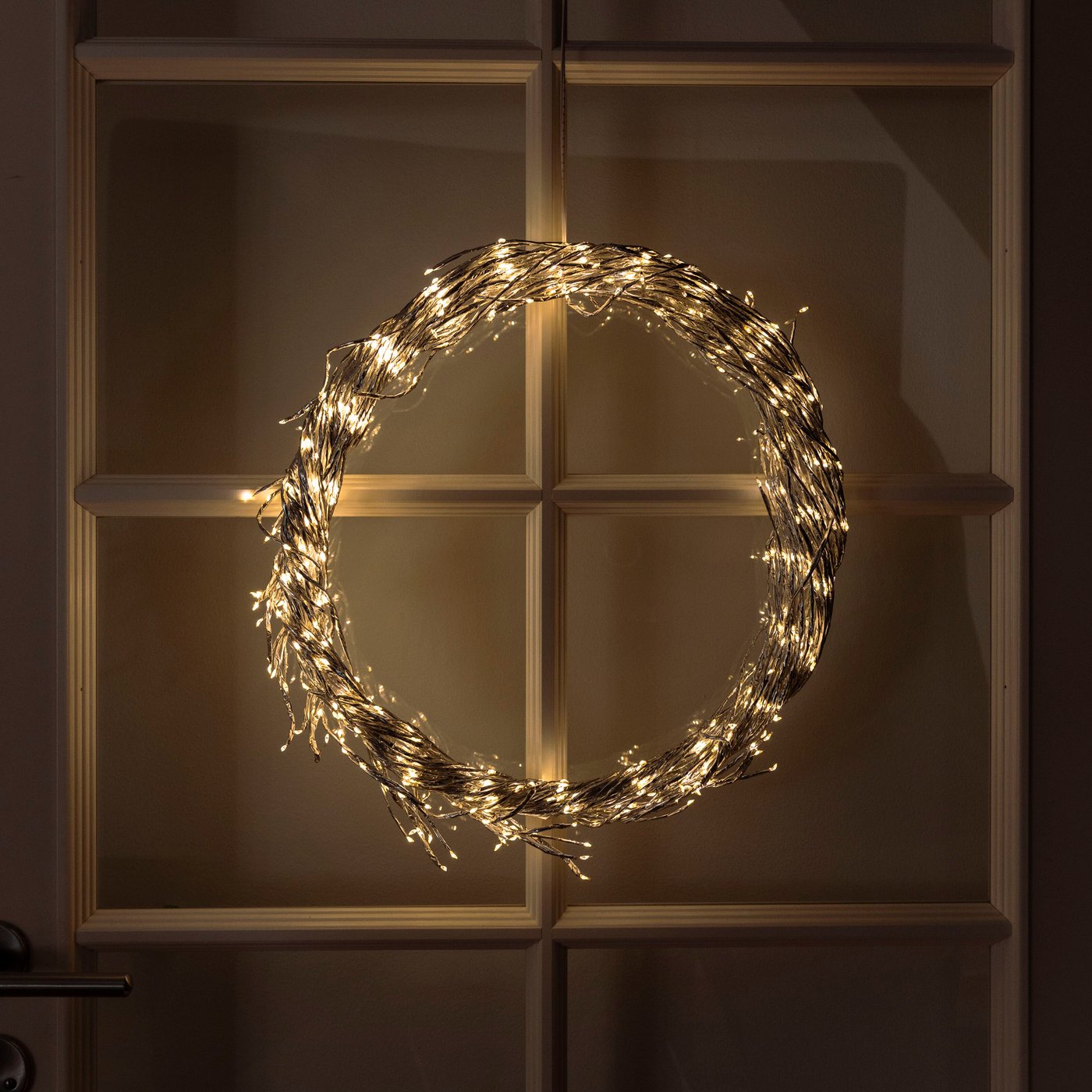 Ljuskrans Ring 936 LED Ø50 cm (silver)