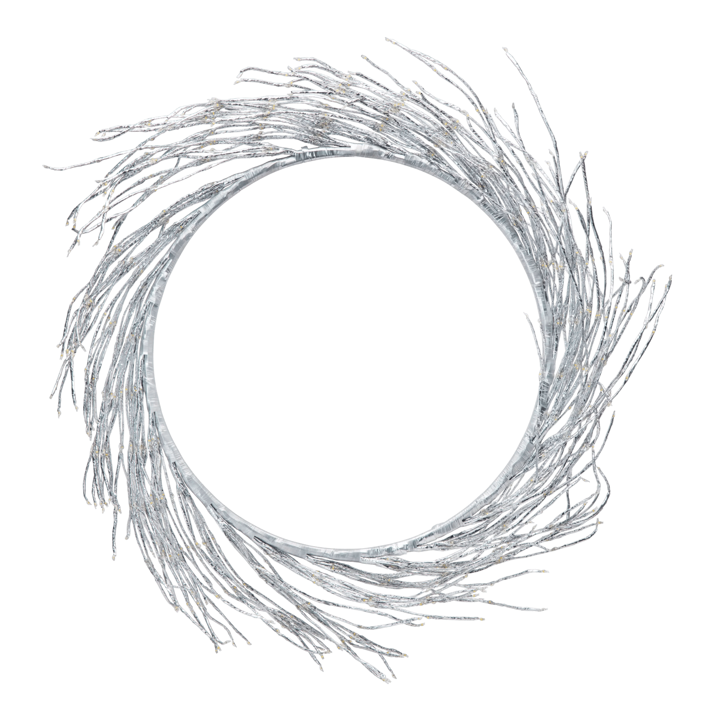 Lyskrans Ring 936 LED Ø50 cm (sølv)