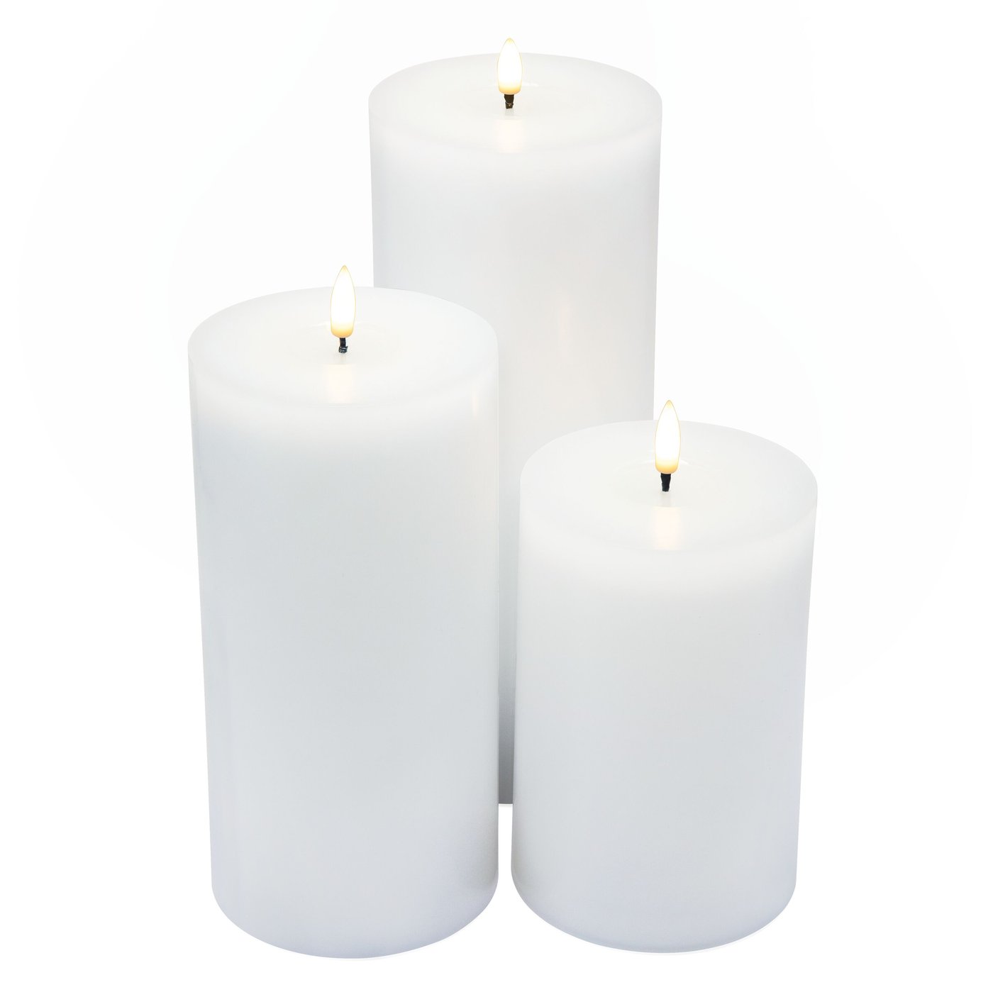 Blokklys LED 3-pakk