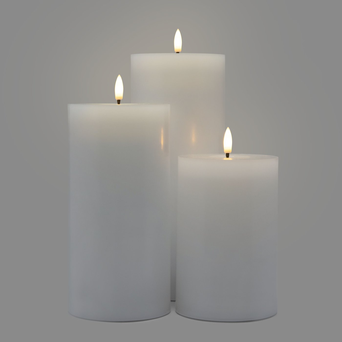 Blockljus LED 3-pack