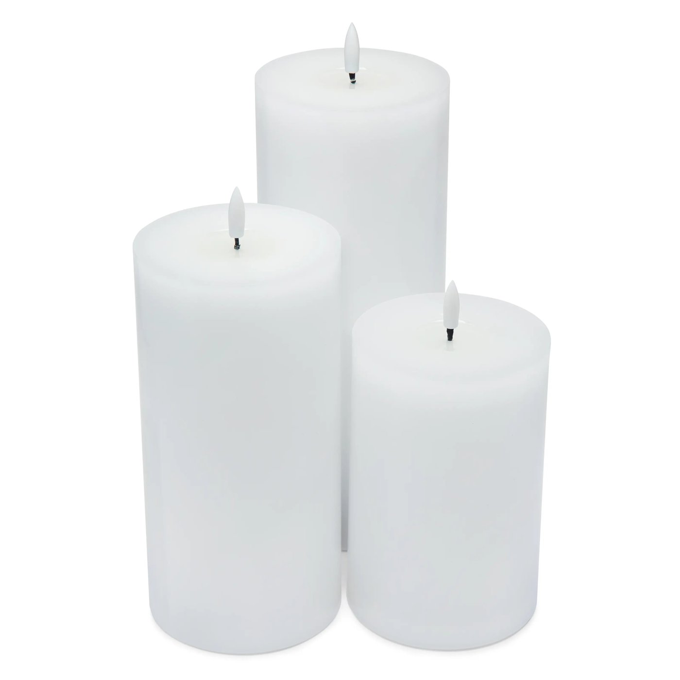 Blockljus LED 3-pack
