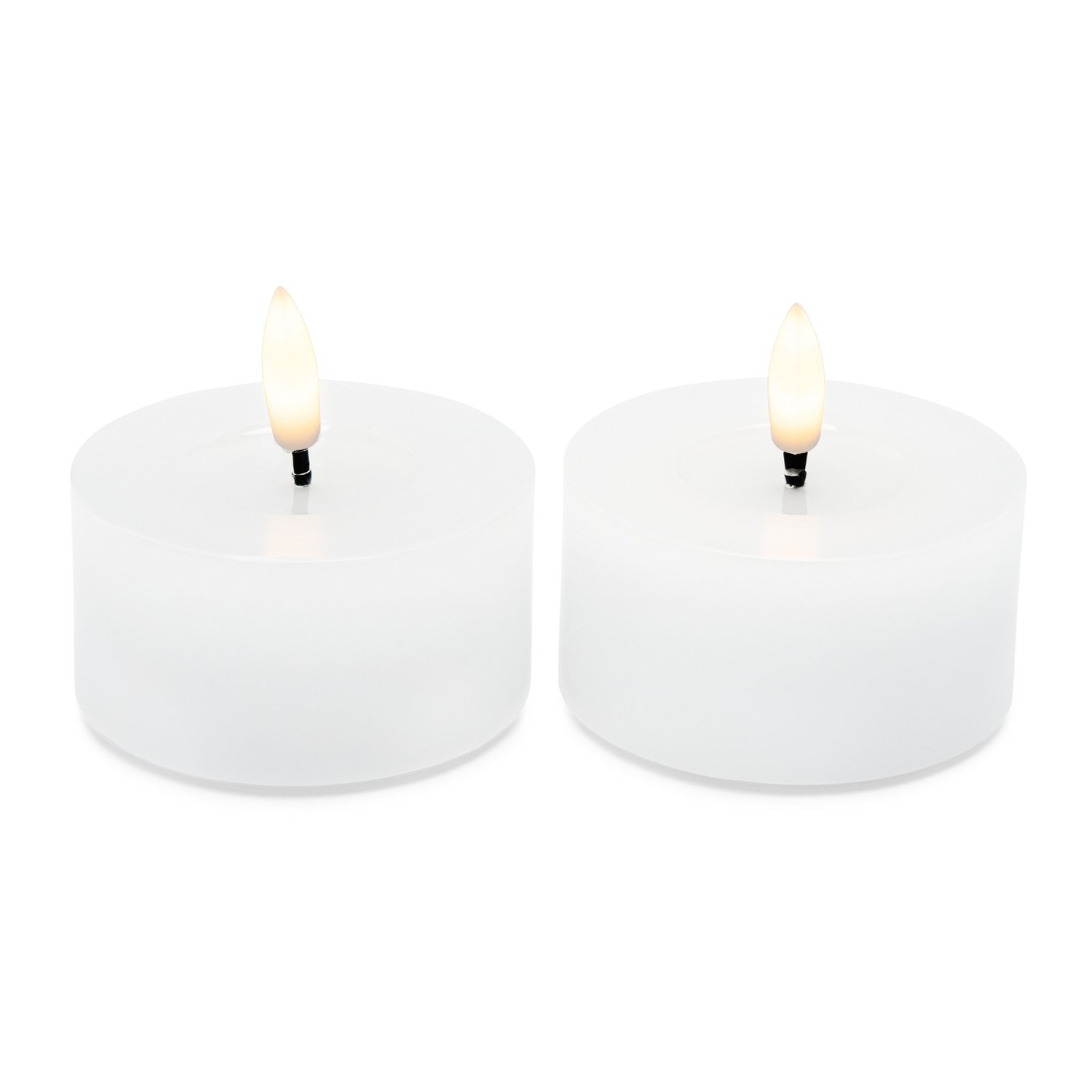 Värmeljus LED stora 2-pack