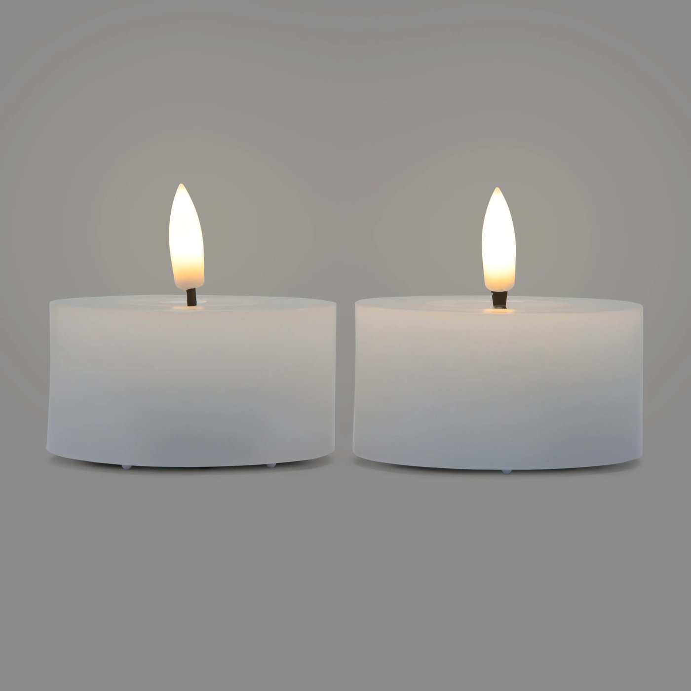 Värmeljus LED stora 2-pack