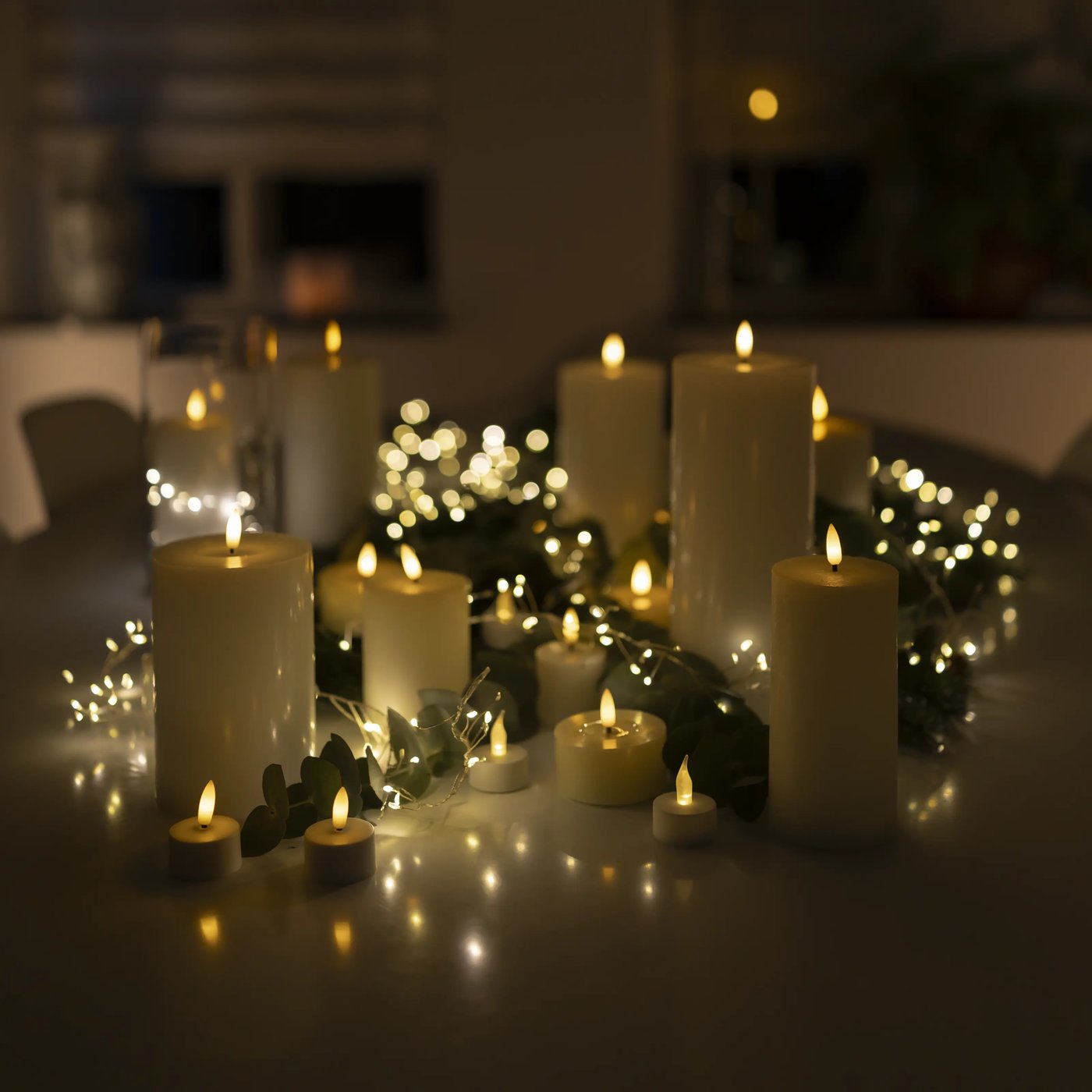 Kubbelys LED utendørs 2-pk.