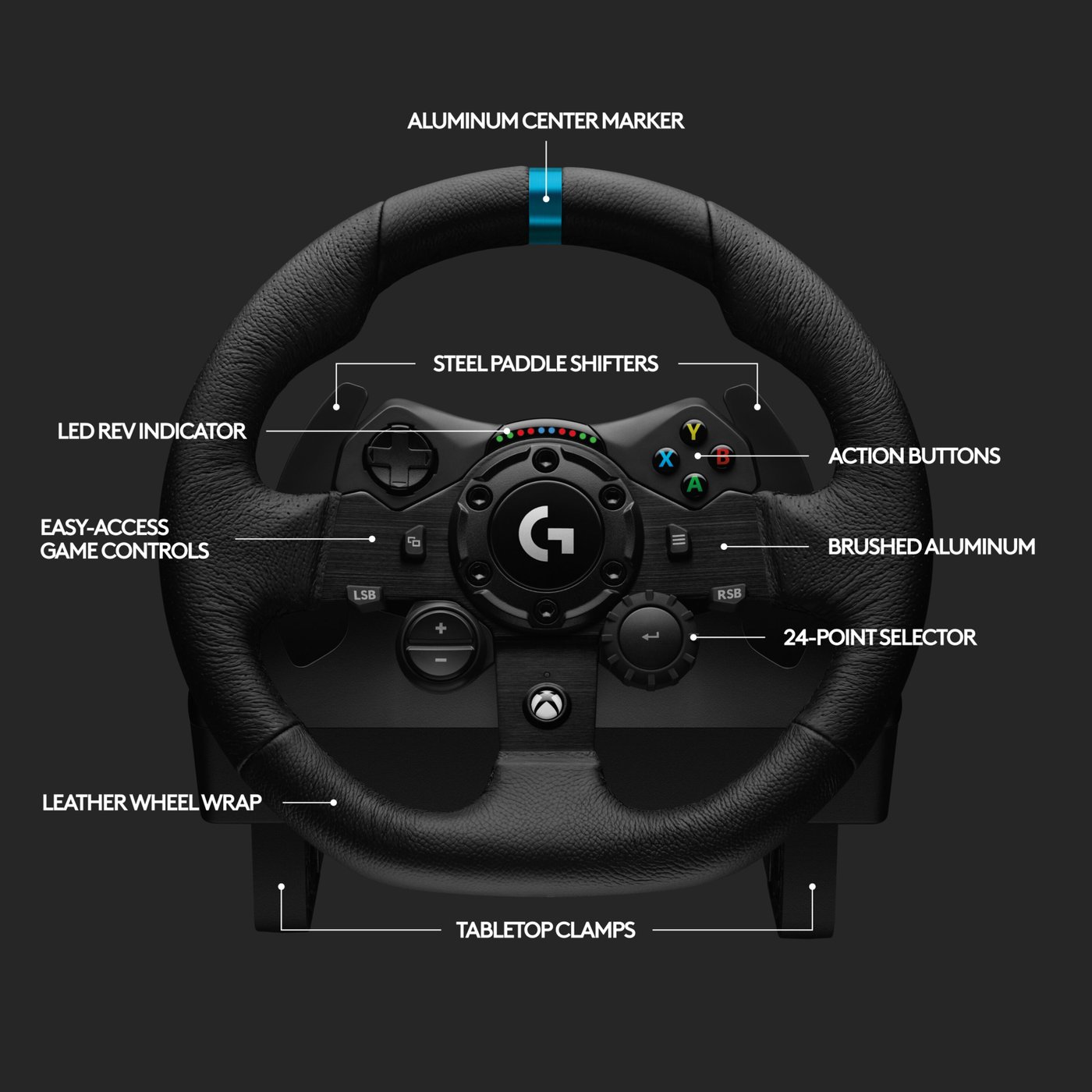 Logitech G 923 Driving Force Ratt till Xbox och PC