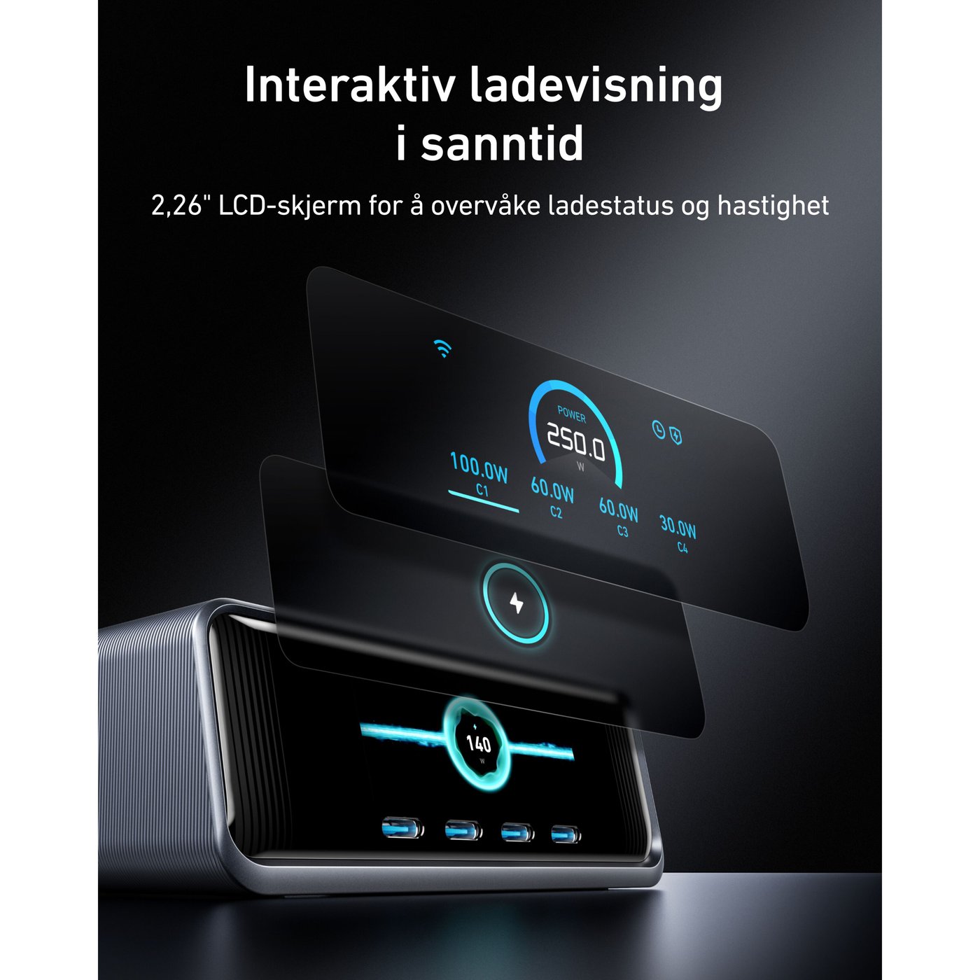 Anker Prime 250W GaN Charger