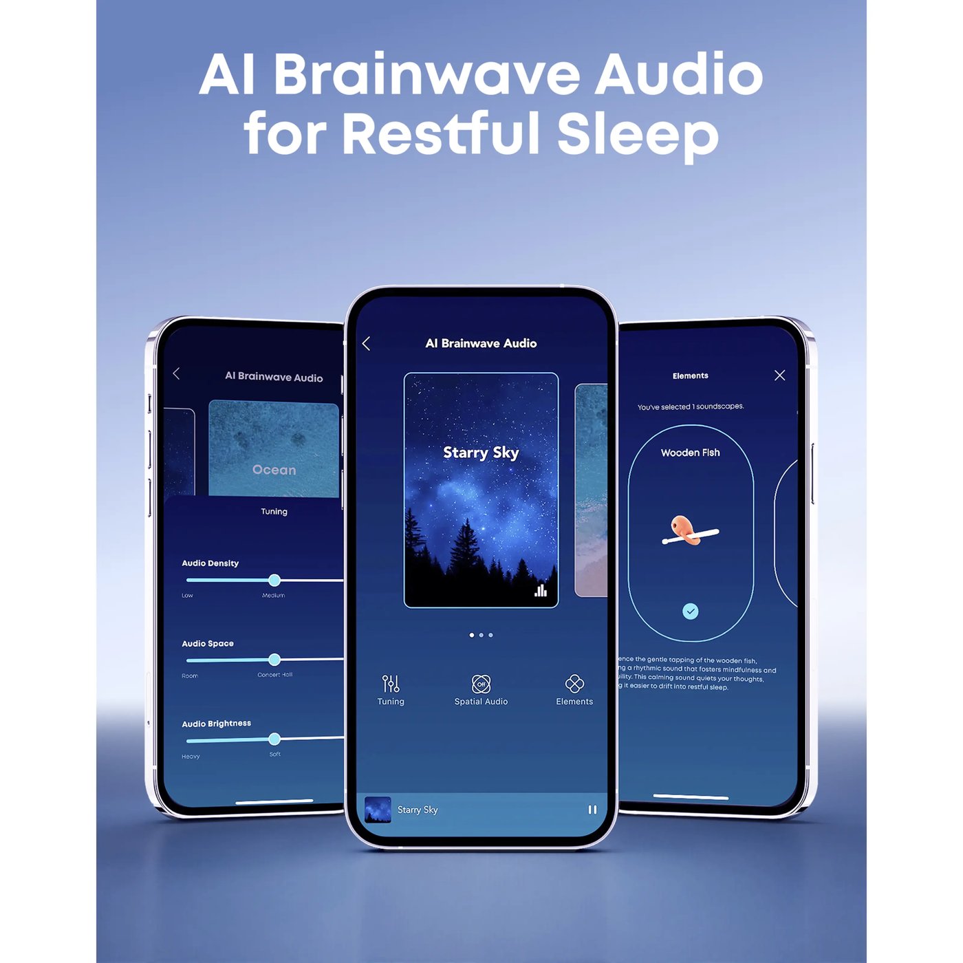 Soundcore Sleep A30 Sovehodetelefoner Hvit