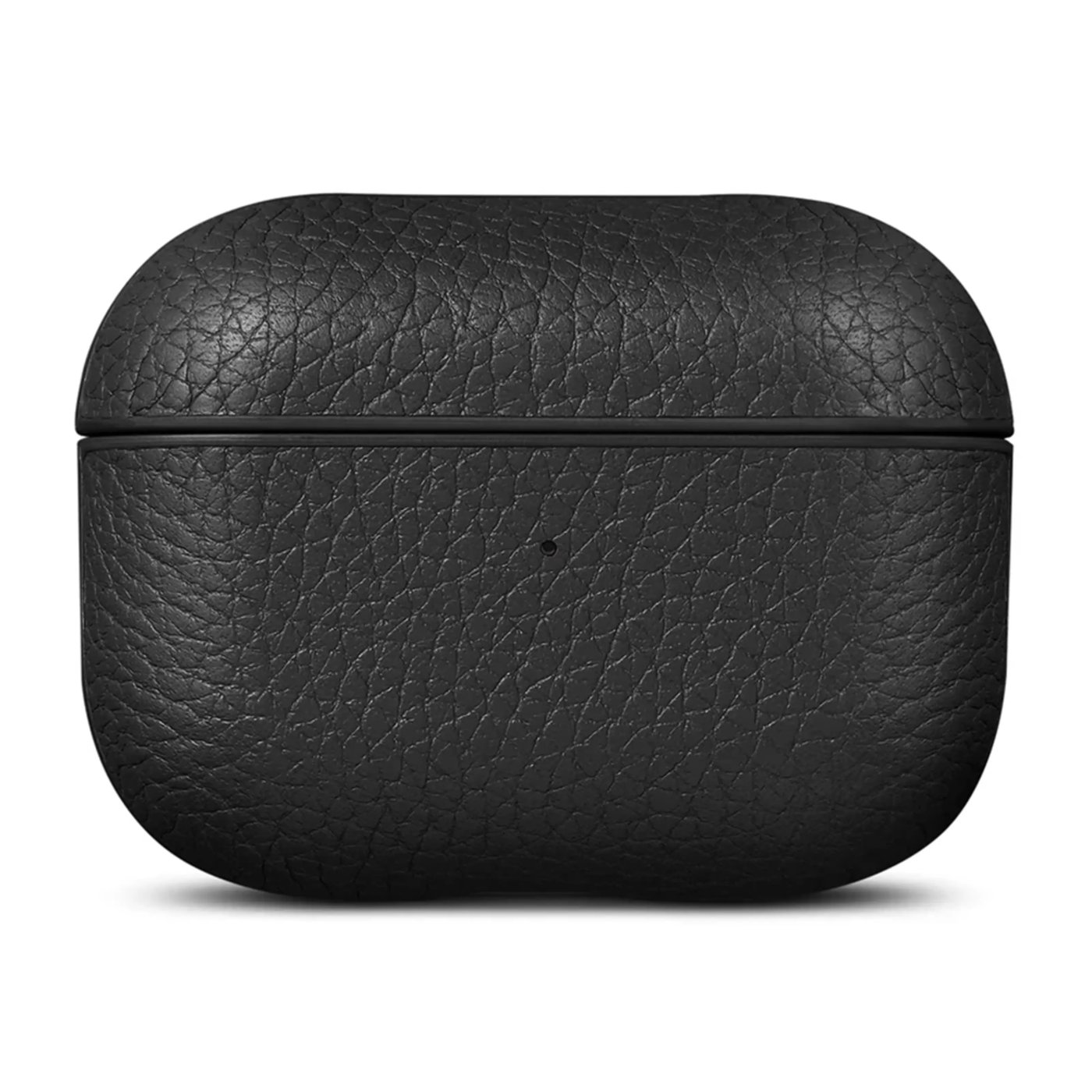 WOOLNUT Skal i läder till AirPods Pro 3-laddfodral Svart