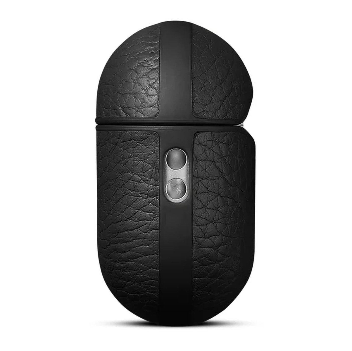 WOOLNUT WOOLNUT Skal i läder till AirPods Pro 3-laddfodral Svart