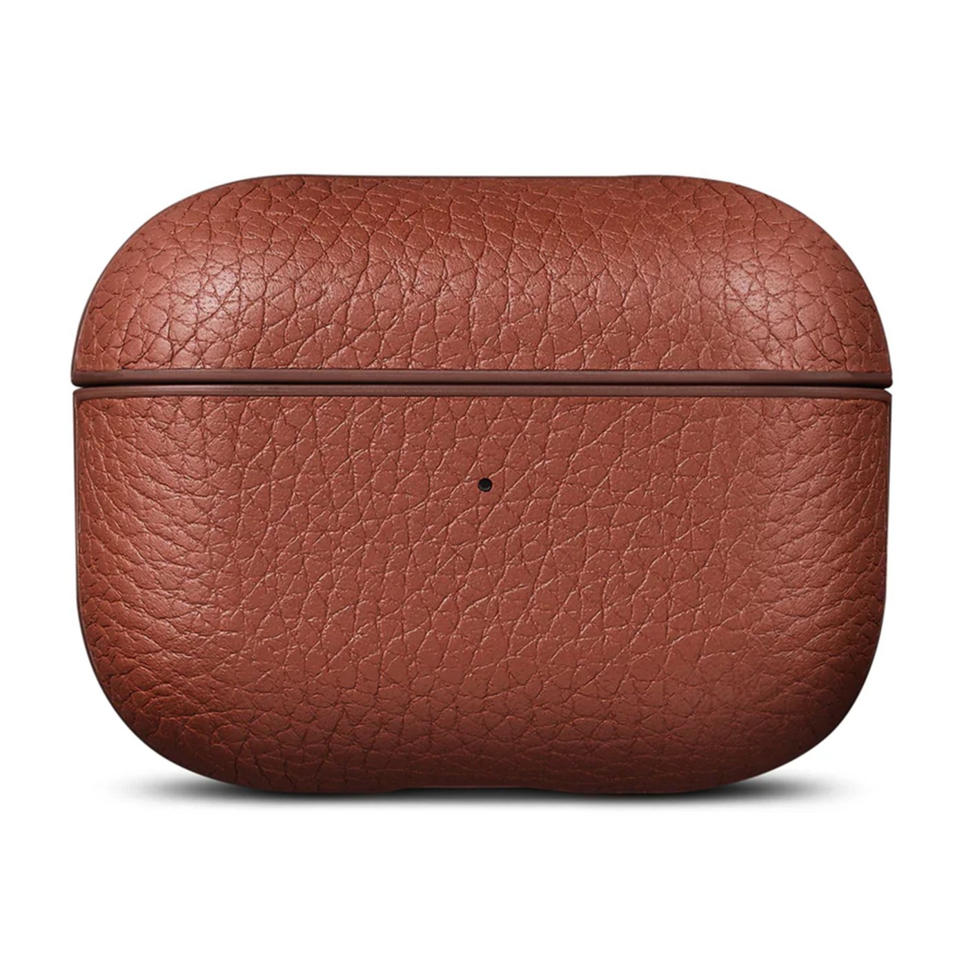 WOOLNUT Skal i läder till AirPods Pro 3-laddfodral Cognac