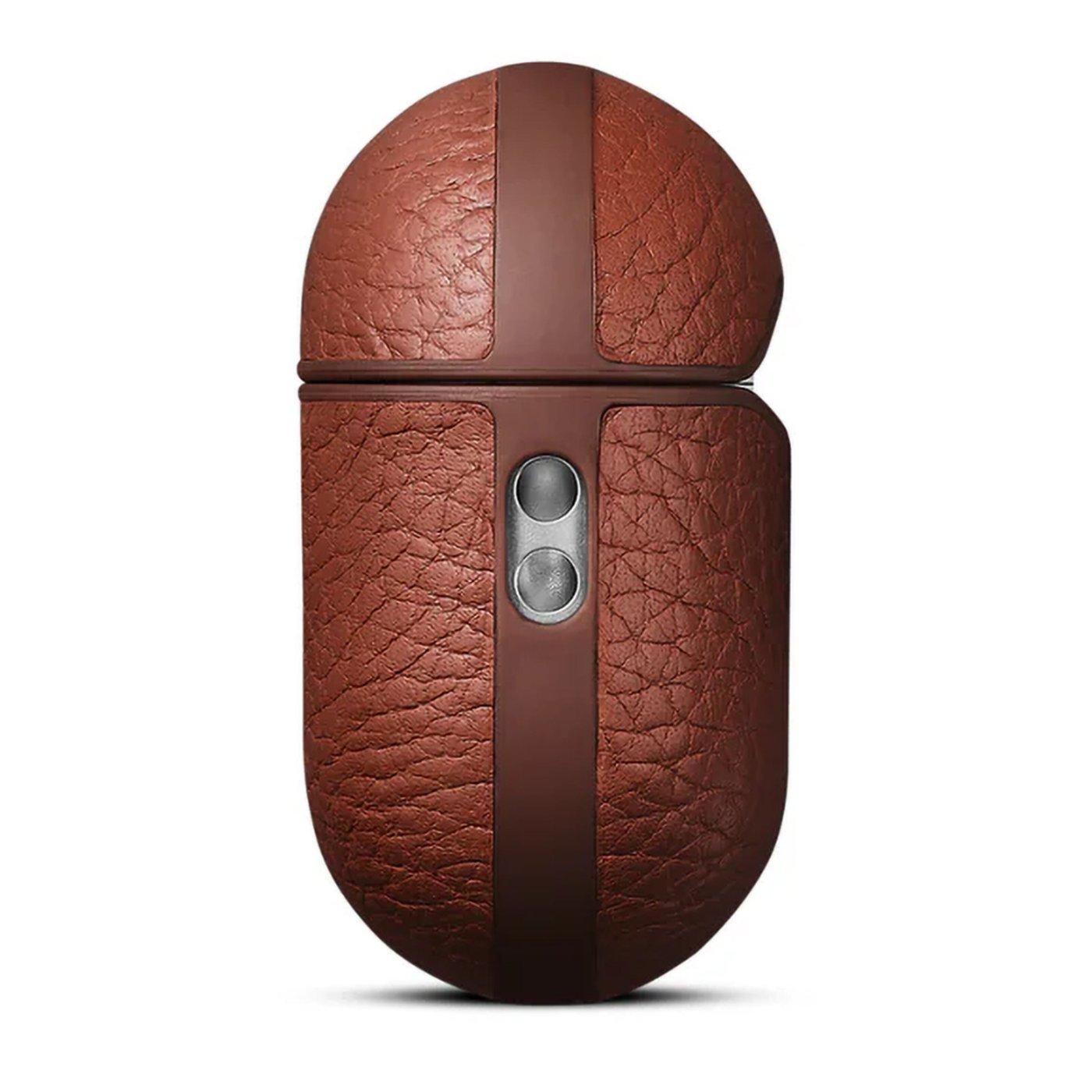 WOOLNUT Skal i läder till AirPods Pro 3-laddfodral Cognac