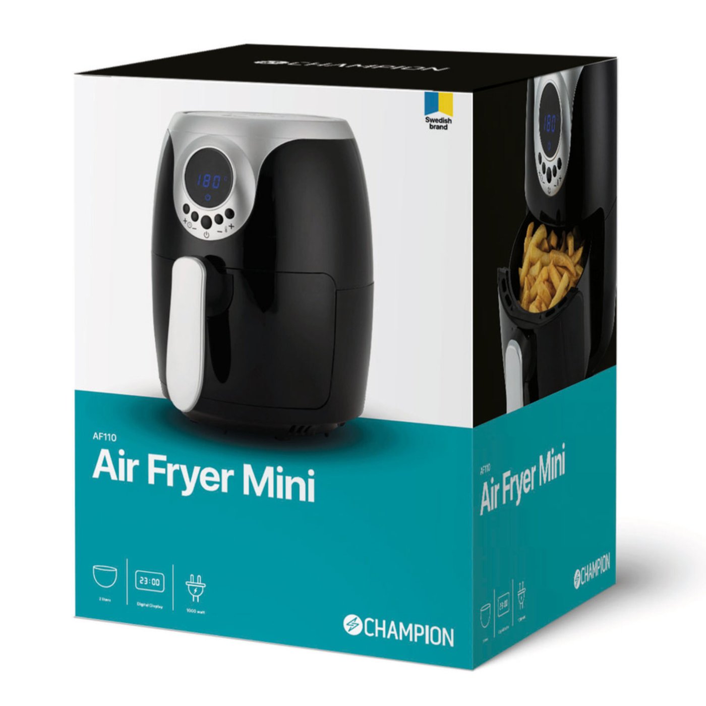 Champion Airfryer Mini 2 liter